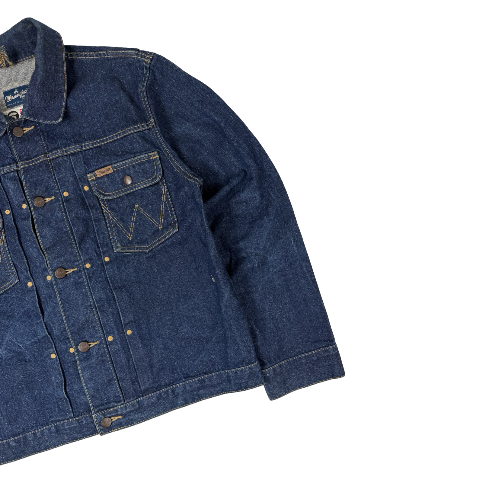 AAPE by A Bathing Ape x Wrangler Denim Jacket Dark Wash