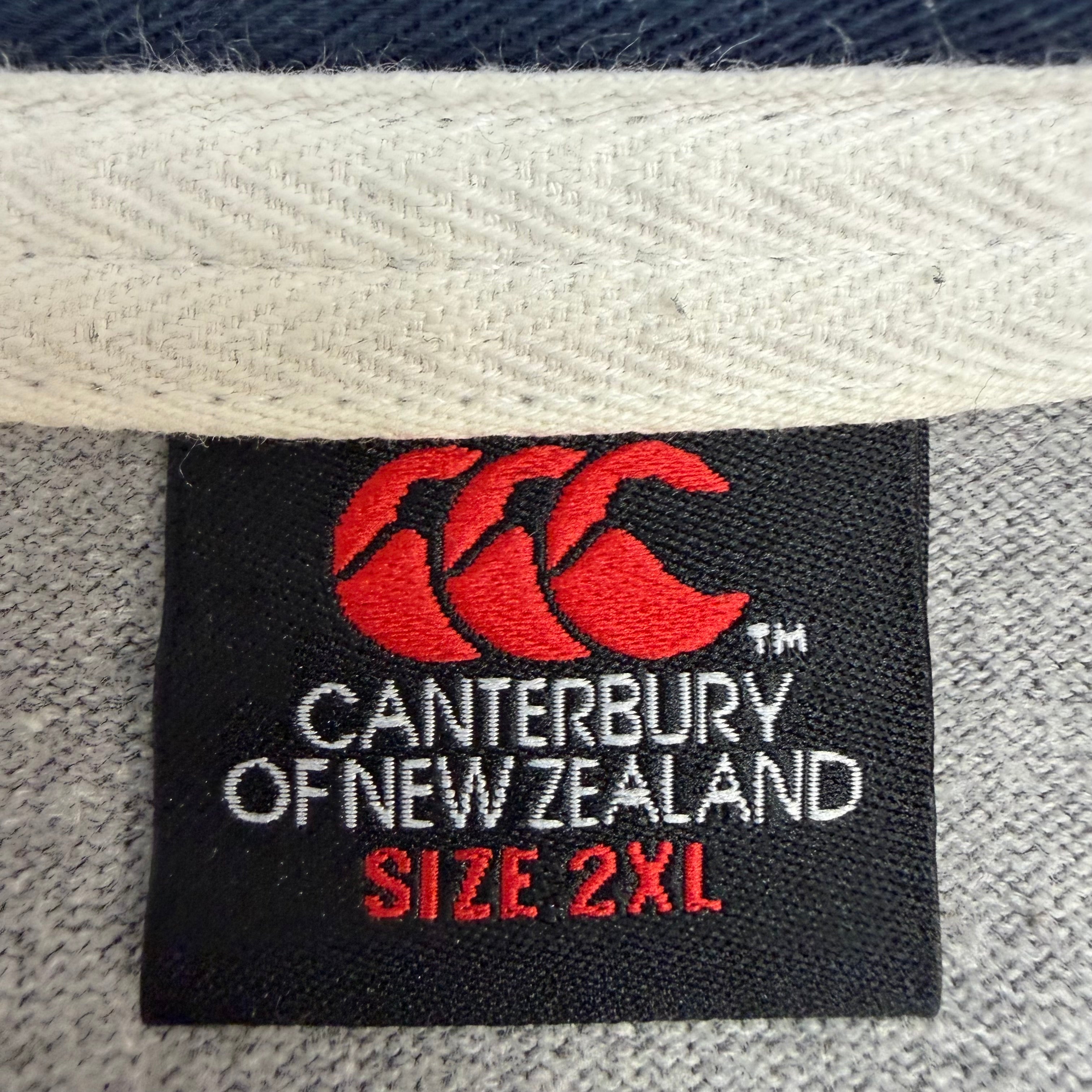 2006-07 Canterbury Munster Away Rugby Jersey Grey