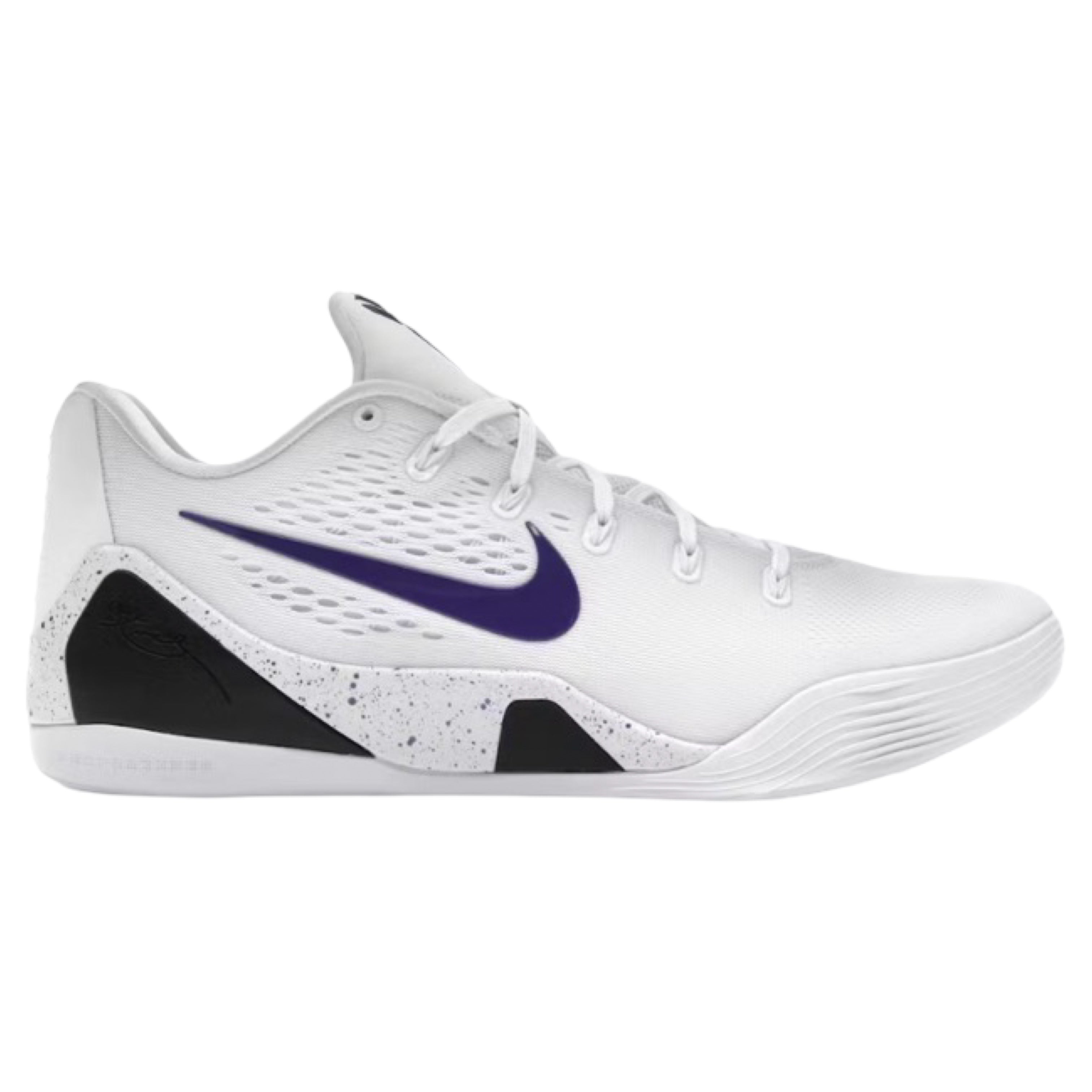 Nike Kobe 9 Elite Low EM Protro White Court Purple (Used)