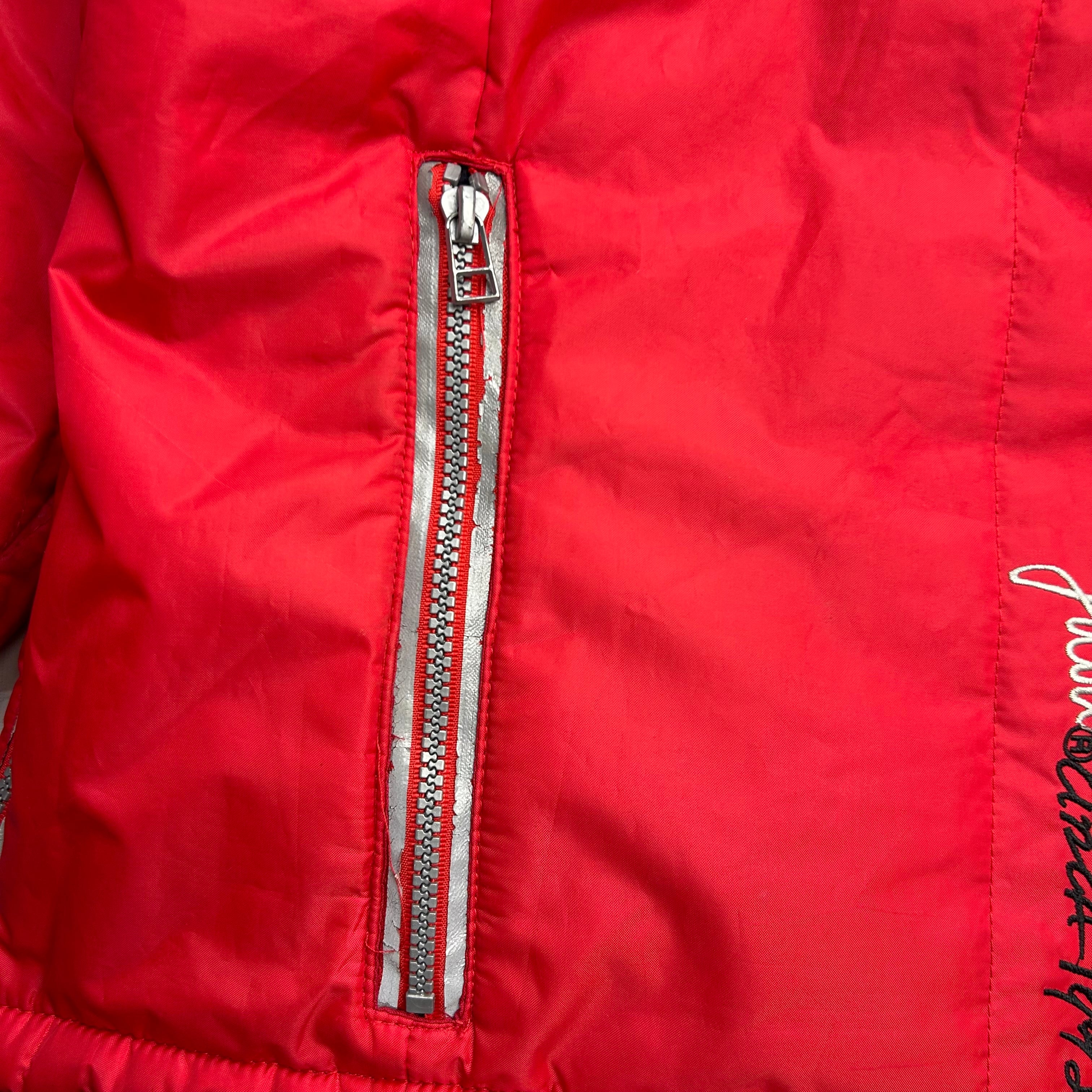 Vintage Y2K Fubu Limited Edition Puffer Coat Red