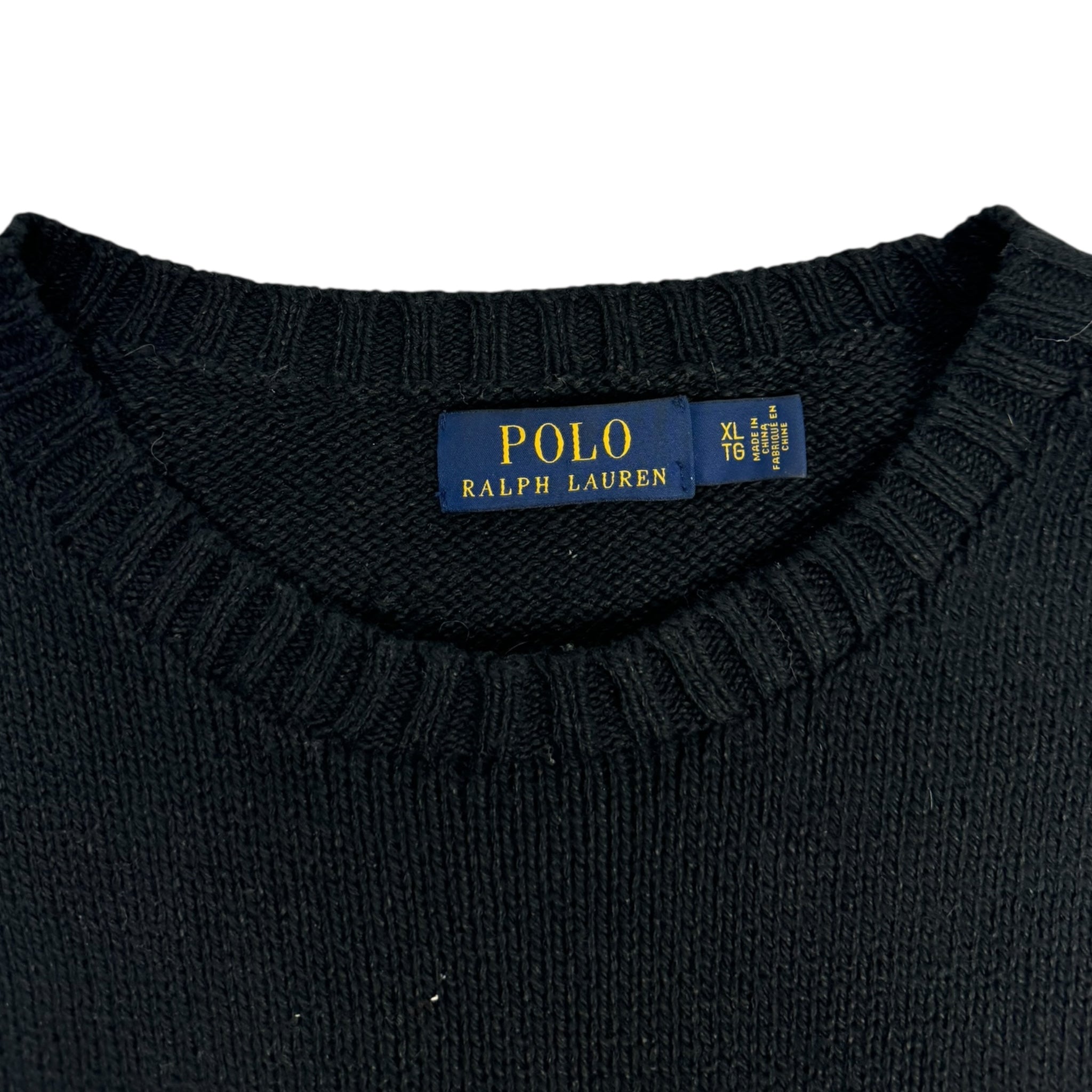 Vintage Polo Ralph Lauren Bear Knit Sweater