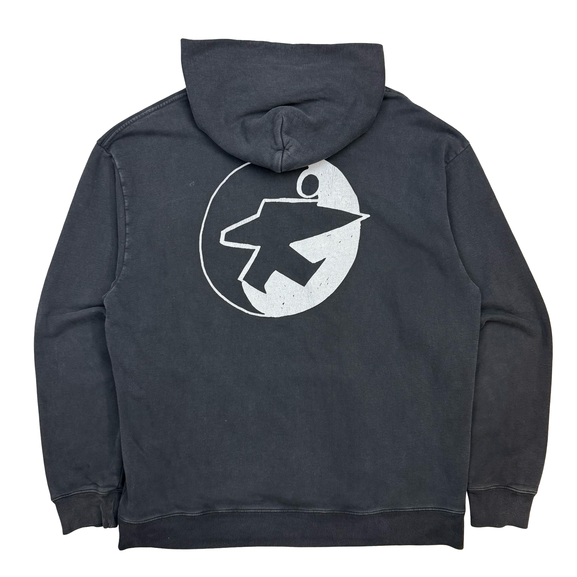 Stussy x Our Legacy Workshop Pigment Dye Hoodie Black