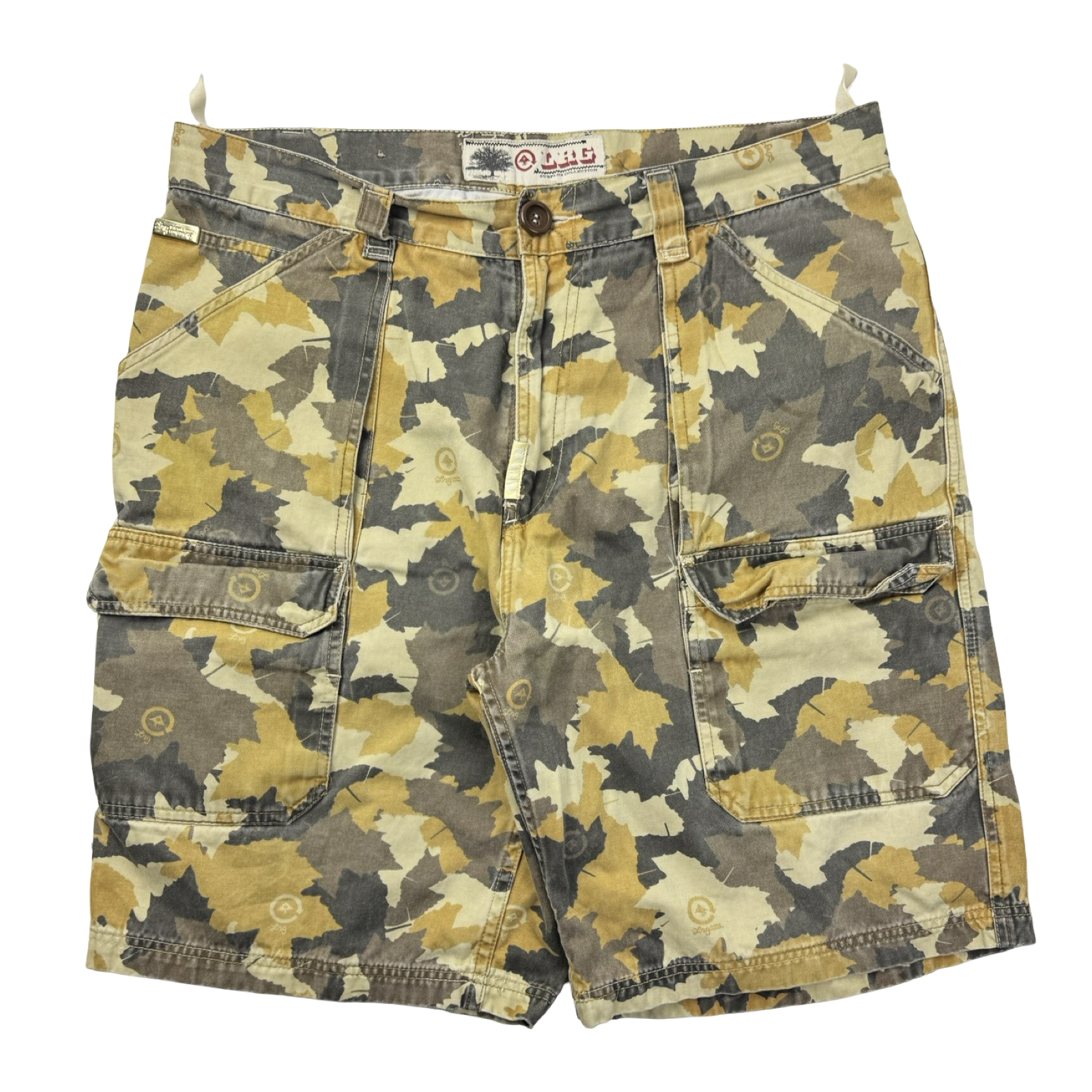 Vintage Y2K LRG Camo Cargo Shorts