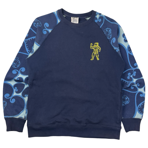 Billionaire Boys Club Patterned Sleeves Crew