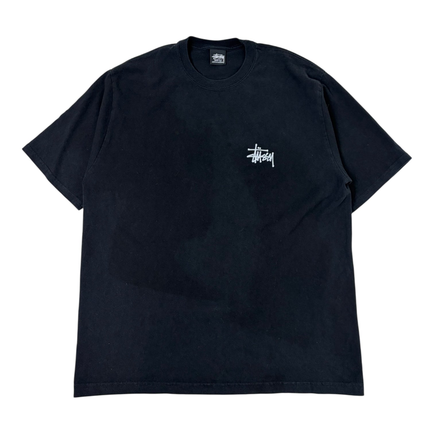 Stussy Big Dog Stone Washed T-Shirt Black