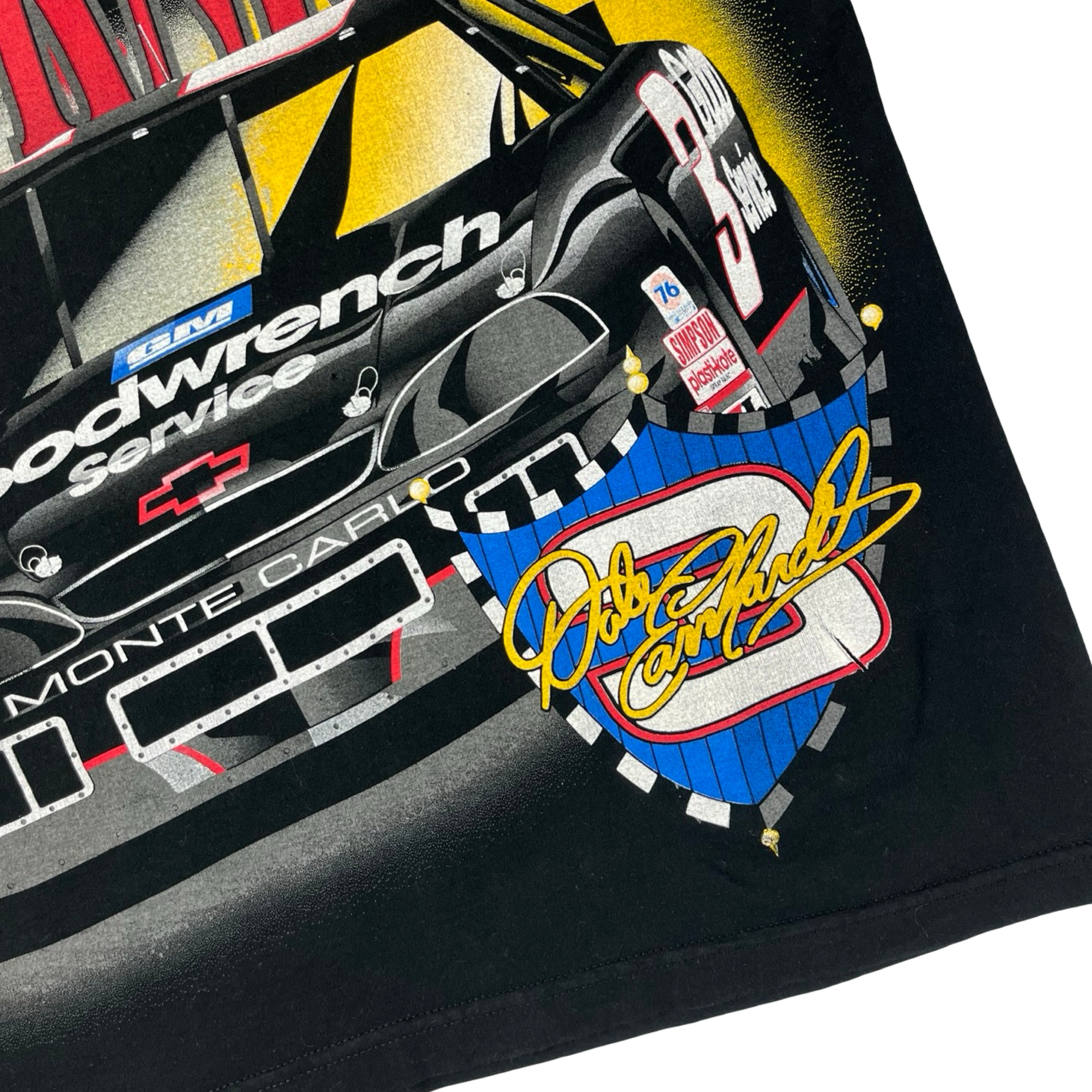 Vintage Dale Earnhardt Black Knight NASCAR AOP T-Shirt