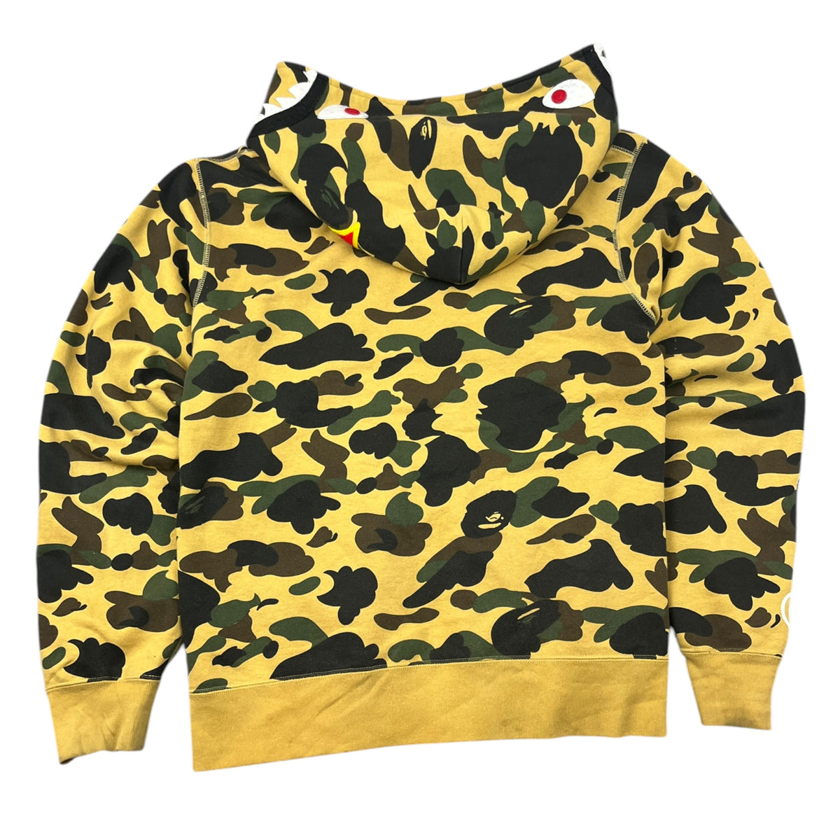 A Bathing Ape 1st Camo 2nd PONR Shark Full Zip Hoodie