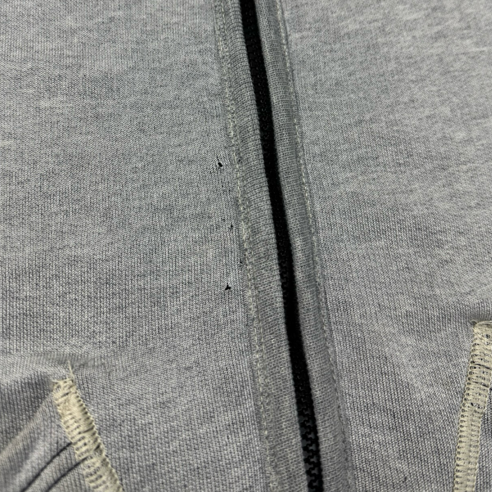 Stone Island Full Zip Hoodie Grey