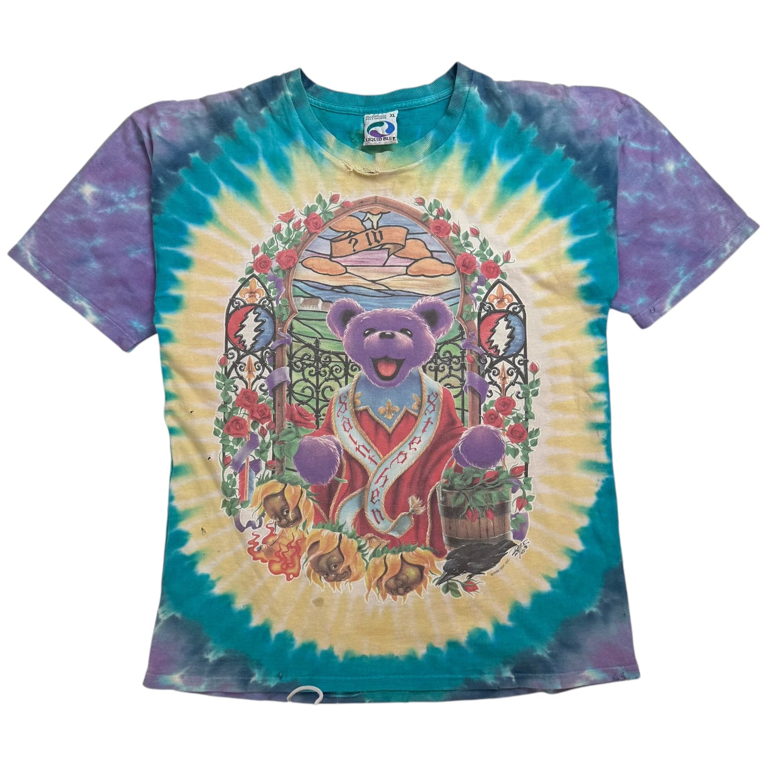 1998 Grateful Dead Saint Stephen Tie Dye Tee