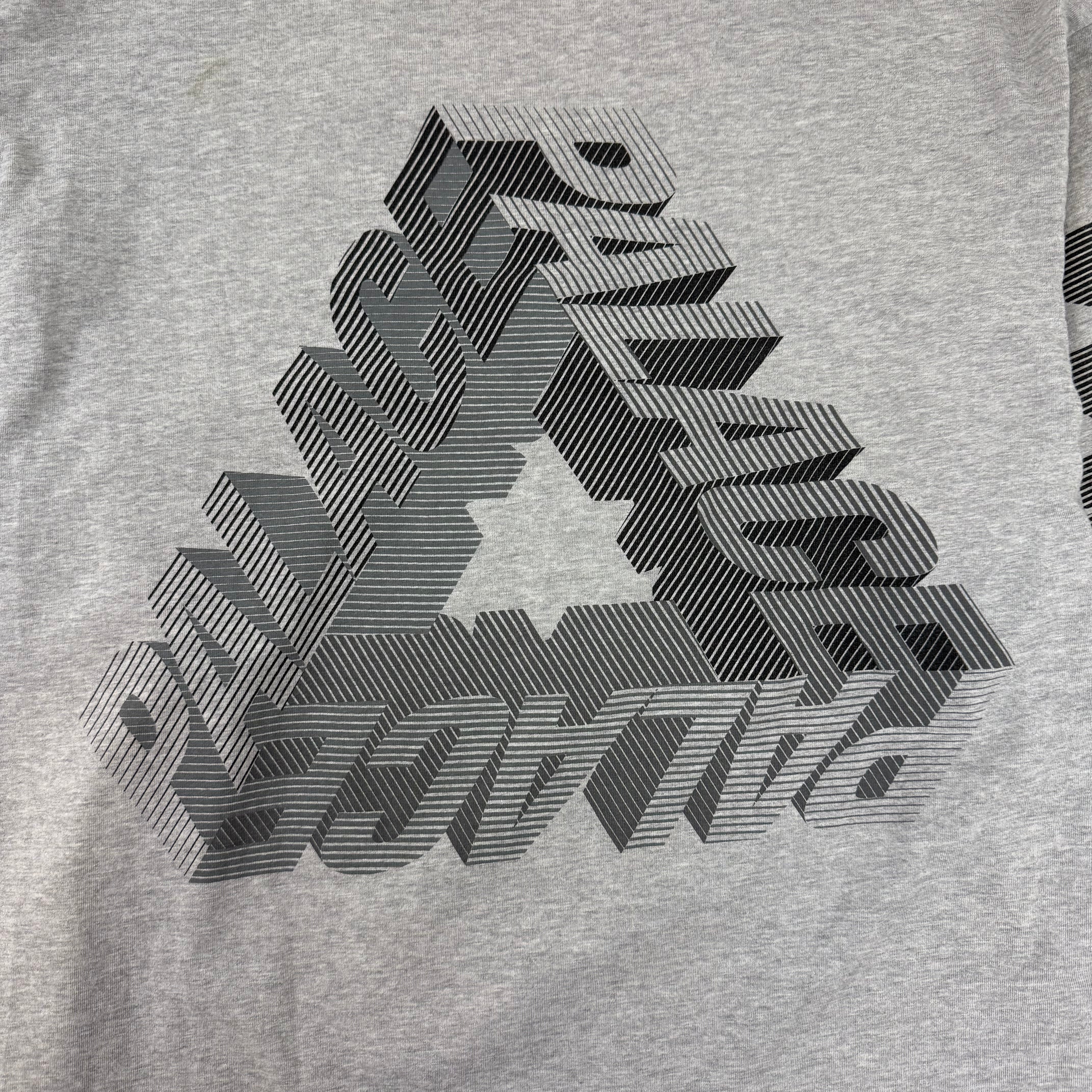 Palace Tri Ferg Longsleeve Tee Grey