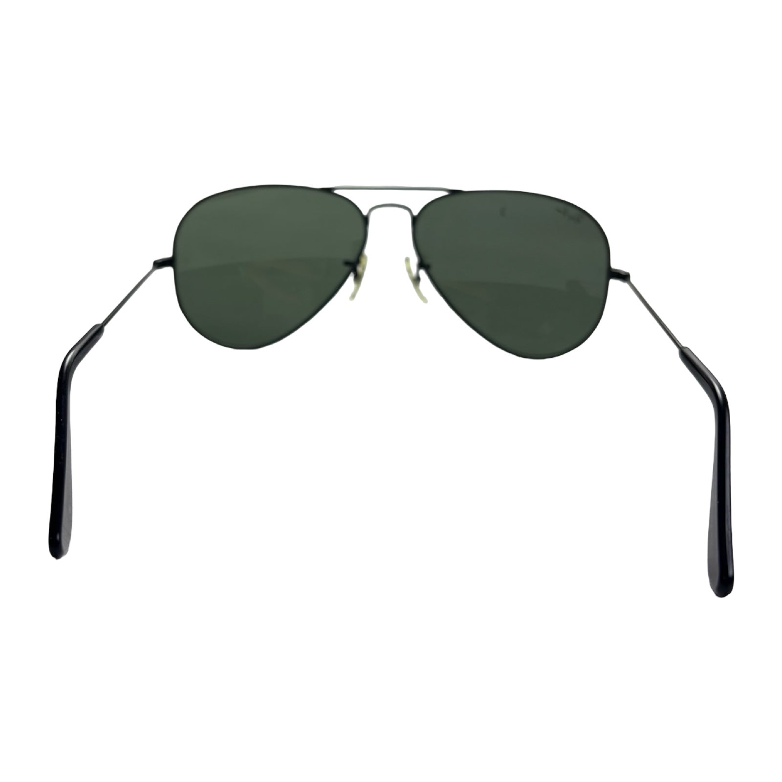 Vintage B&L Ray-Ban Aviator G-15 Green Lenses Classic Gunmetal Frame Sunglasses