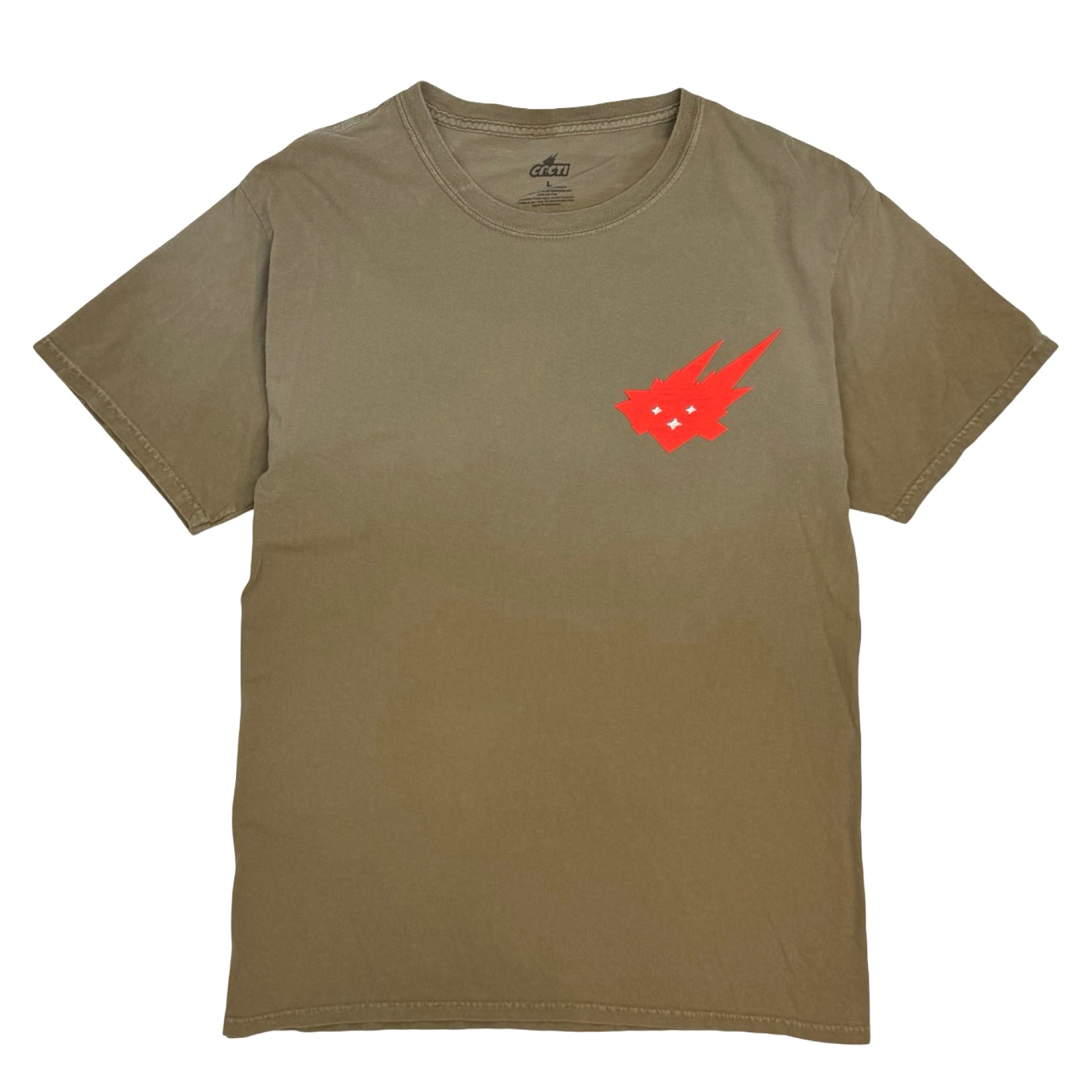 Travis Scott Cacti Down To Earth Tee 2 Brown