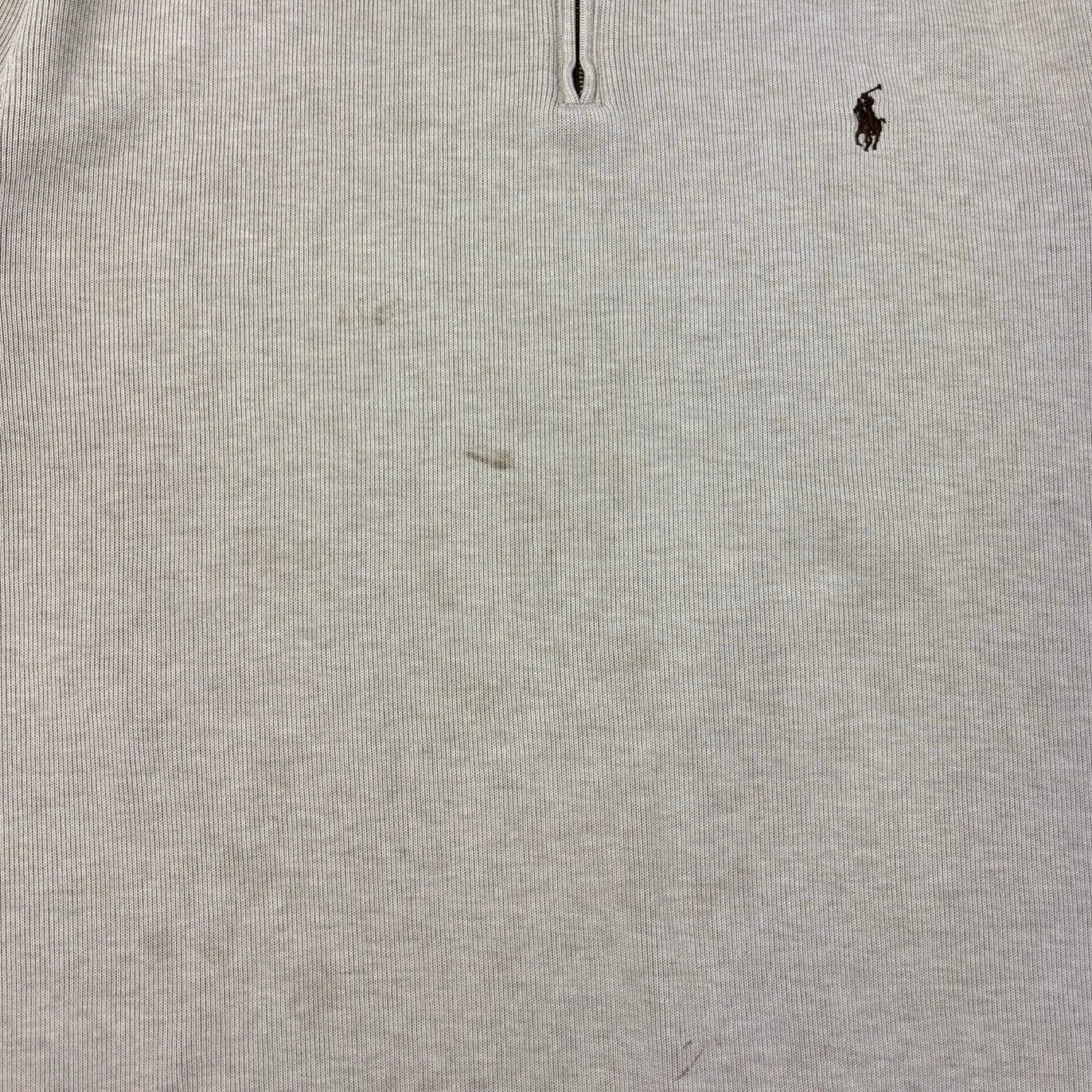 Vintage Polo Ralph Lauren Quarter-Zip Cream