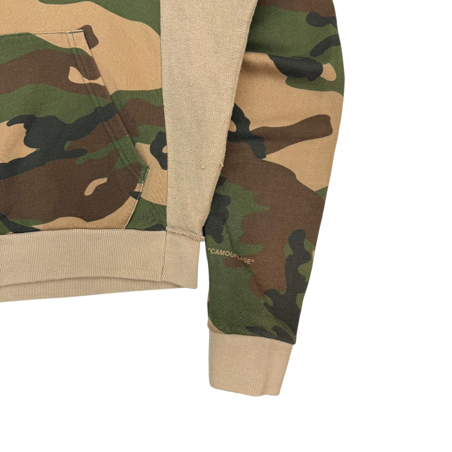 Off-White Arrows Hoodie Multicolour Camo