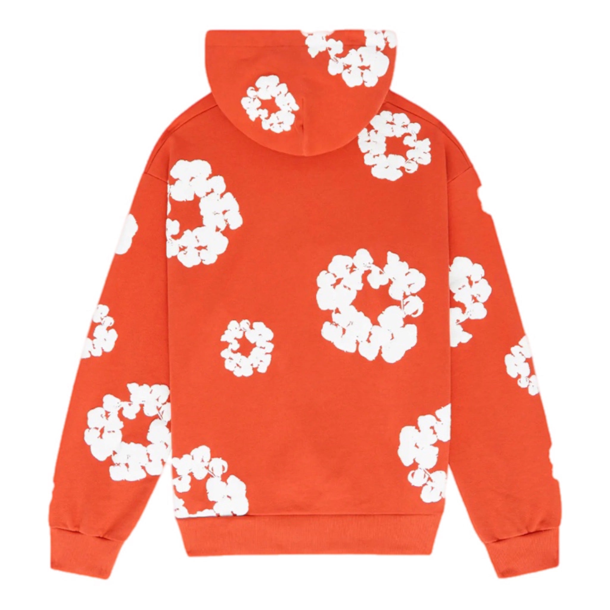 Denim Tears Cotton Wreath Orange Hoodie