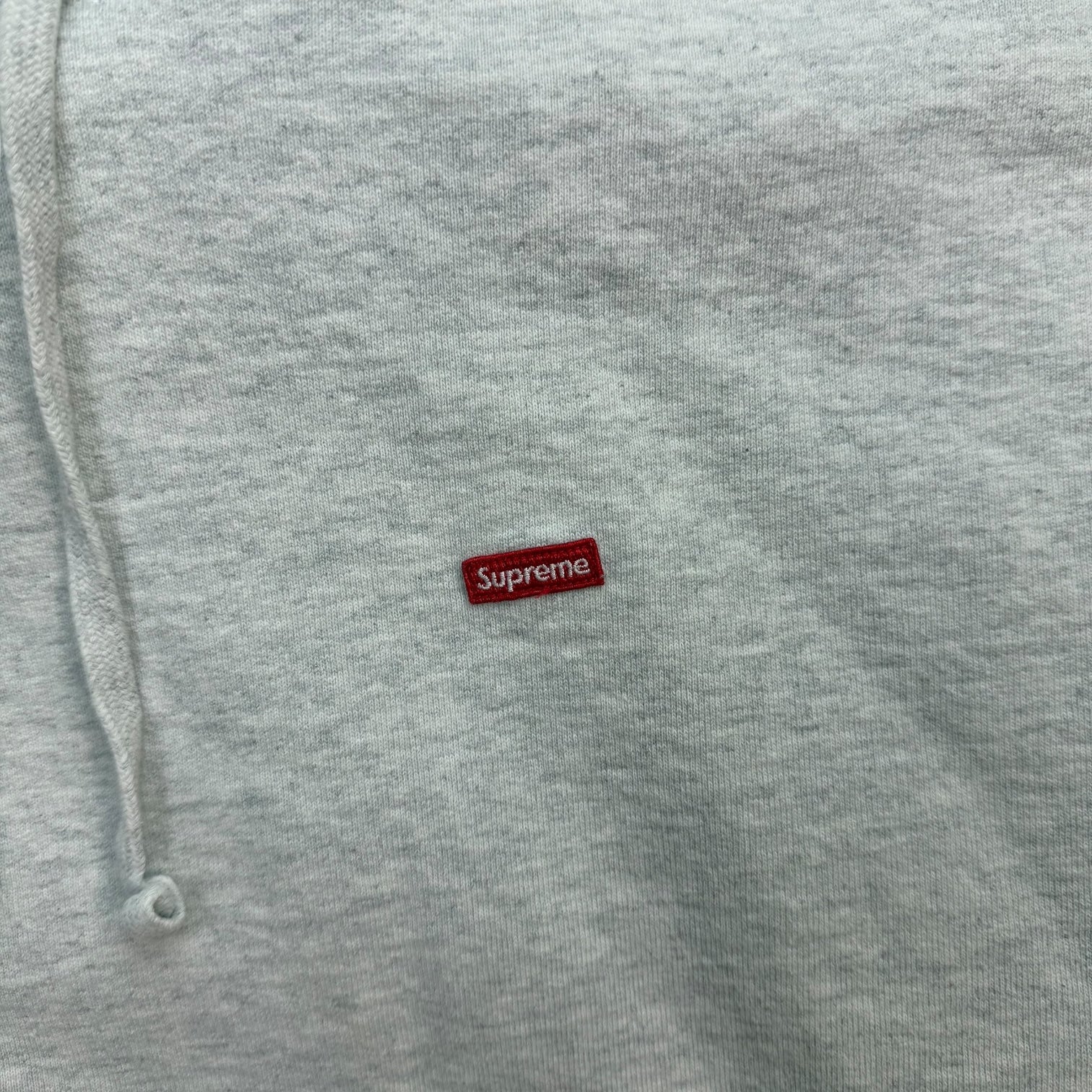 Supreme Small Box Logo Hoodie Grey