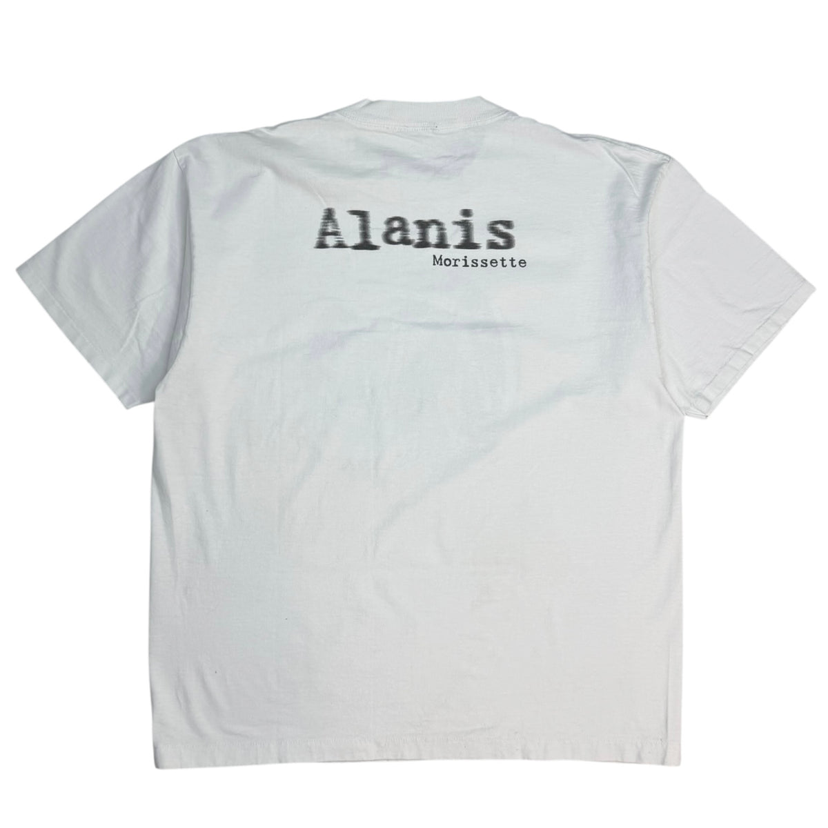 Vintage 90s Alanis Morissette “Do I Stress You Out?” Tee White