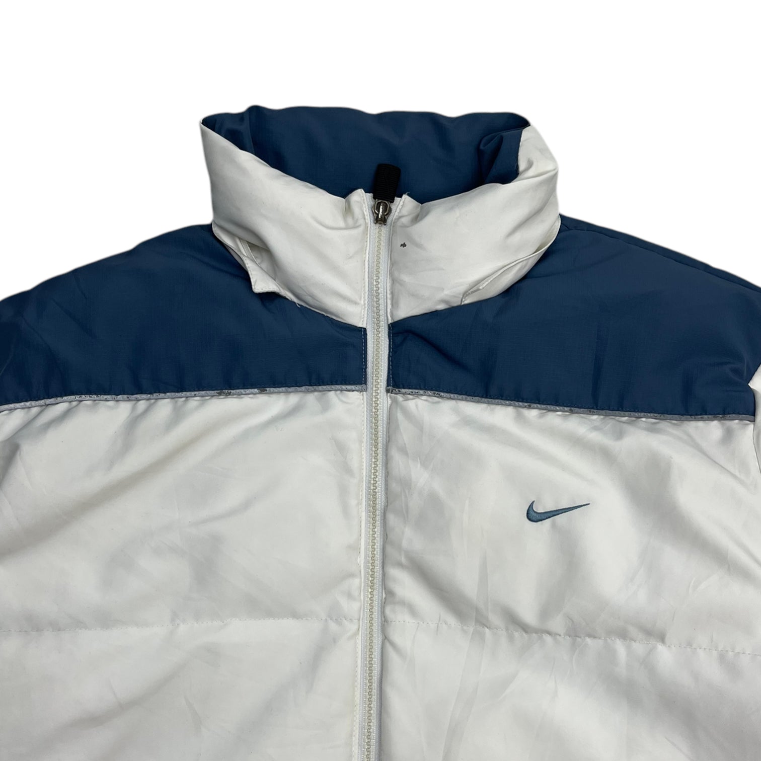 Vintage Y2K Nike White Puffer Jacket