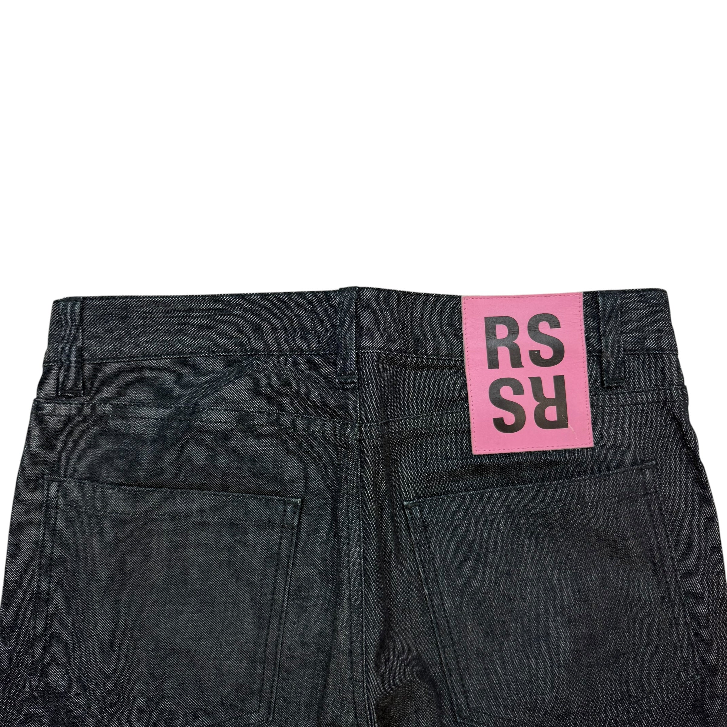 Raf Simons Slim Fit Denim Pants Black Wash