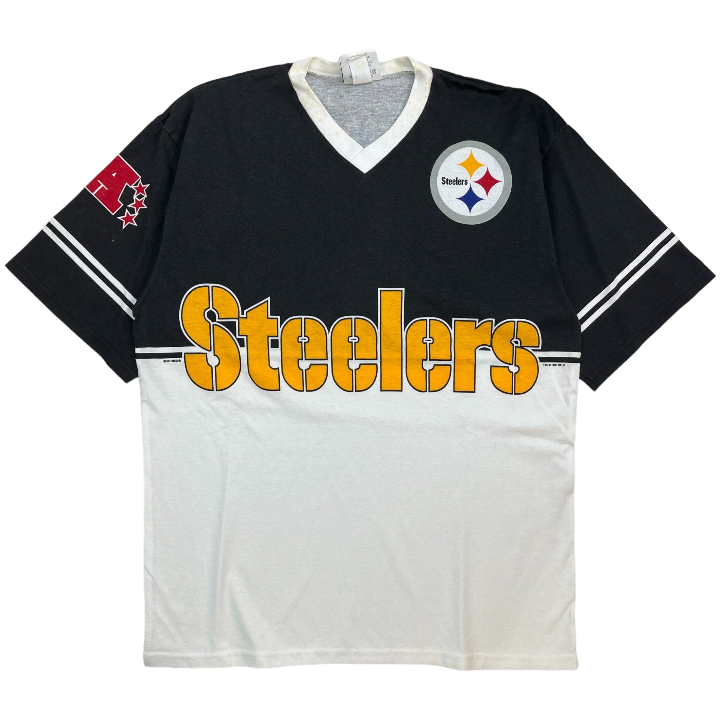 1997 Pittsburgh Steelers V-Neck Tee