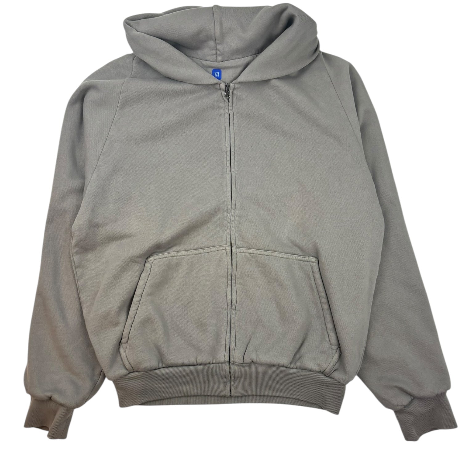 Yeezy Gap Unreleased Zip-Up Hoodie Light Grey