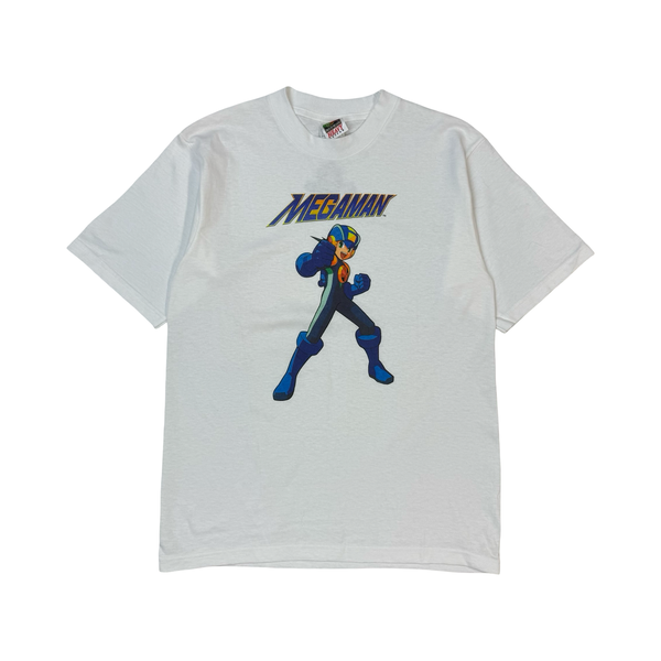 Vintage Capcom MegaMan Tee White
