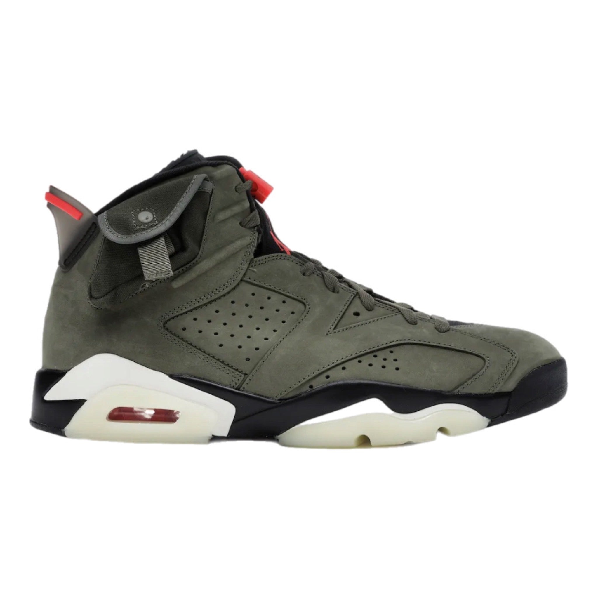 Jordan 6 x Cactus Jack Travis Scott Medium Olive/Infrared/Black