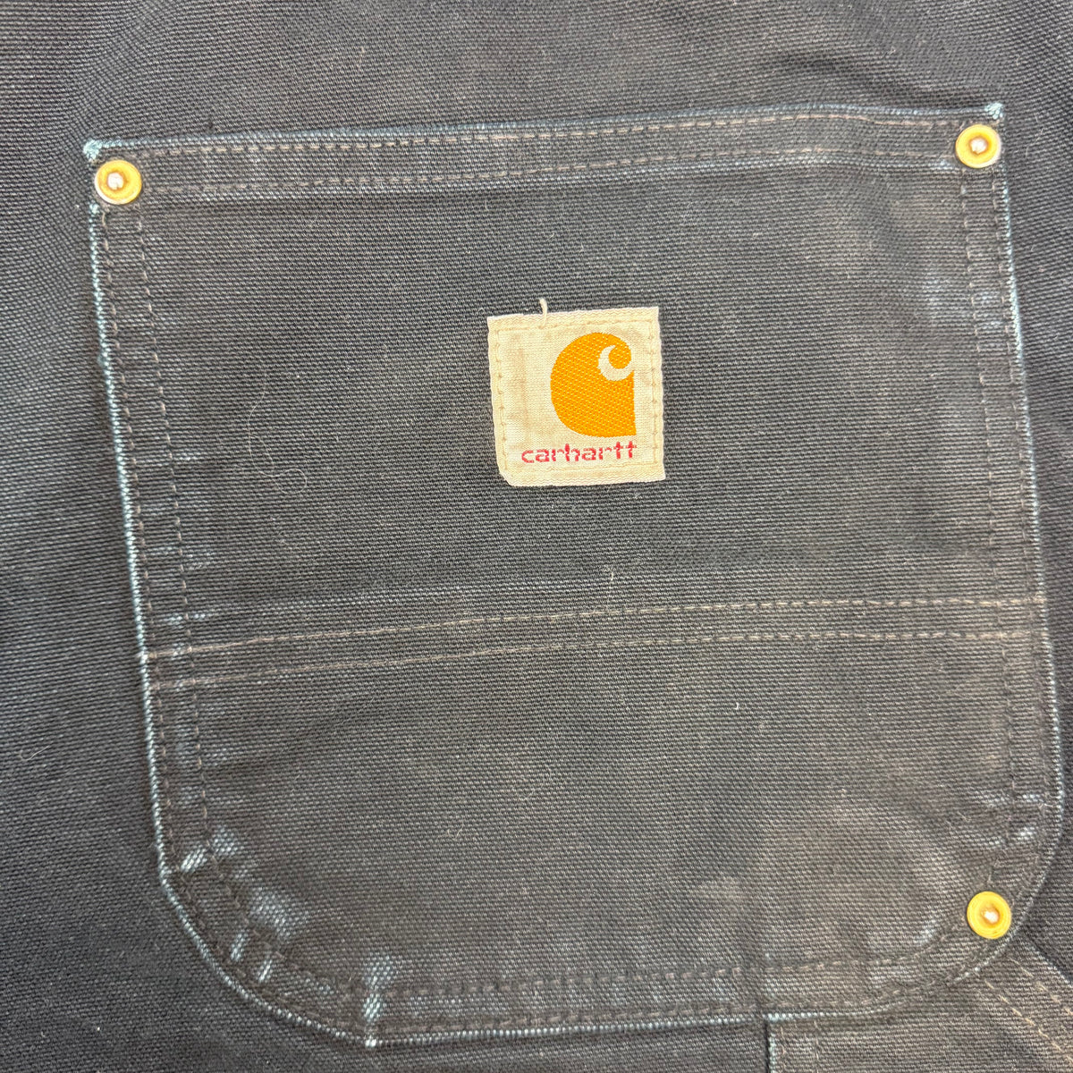 Vintage Carhartt Double Knee Pants Black