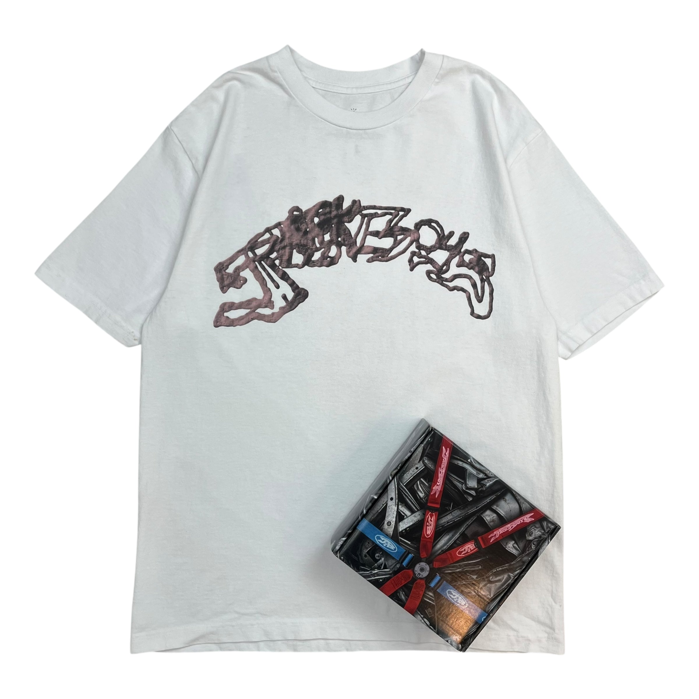 Travis Scott Jackboys 2 C2 Tee White