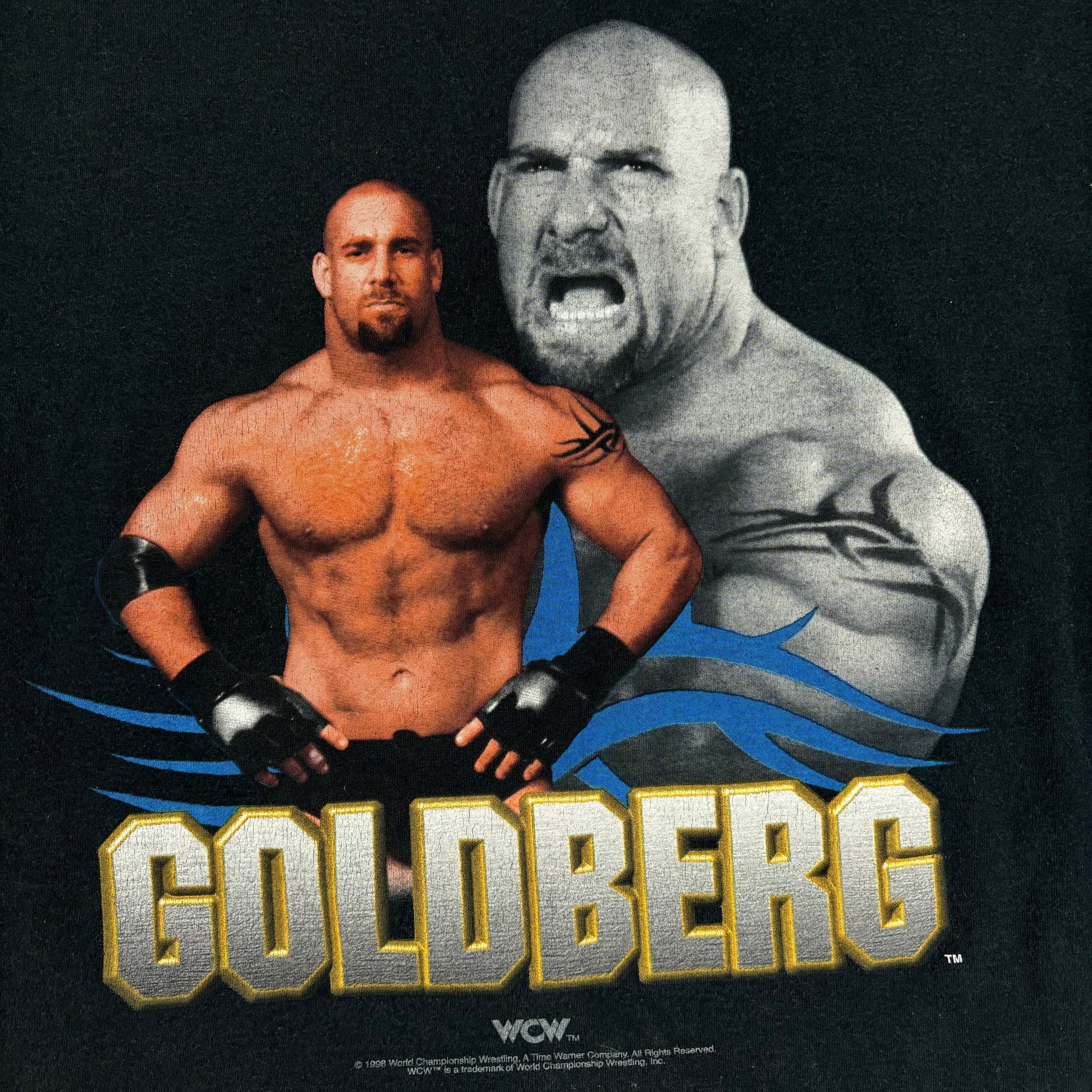 Vintage 1998 WCW Goldberg Wrestling T-Shirt