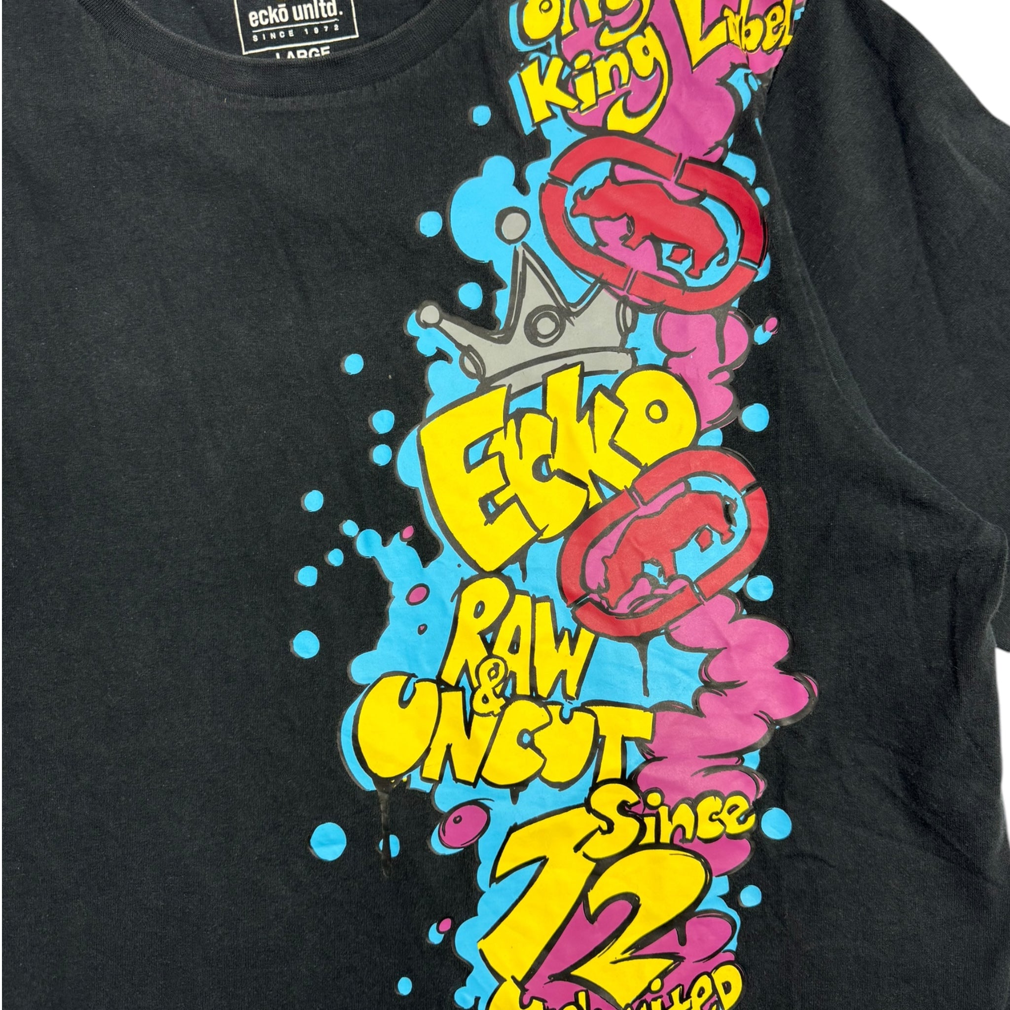 Y2K Ecko Unlimited Raw & Uncut Graffiti T-Shirt