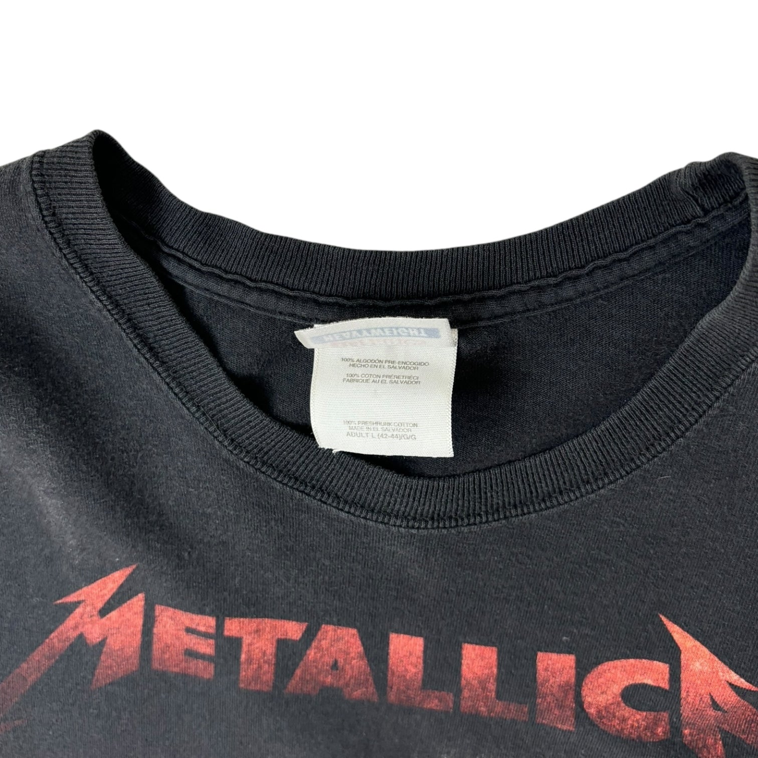 Vintage Metallica Black Widow T-Shirt Black