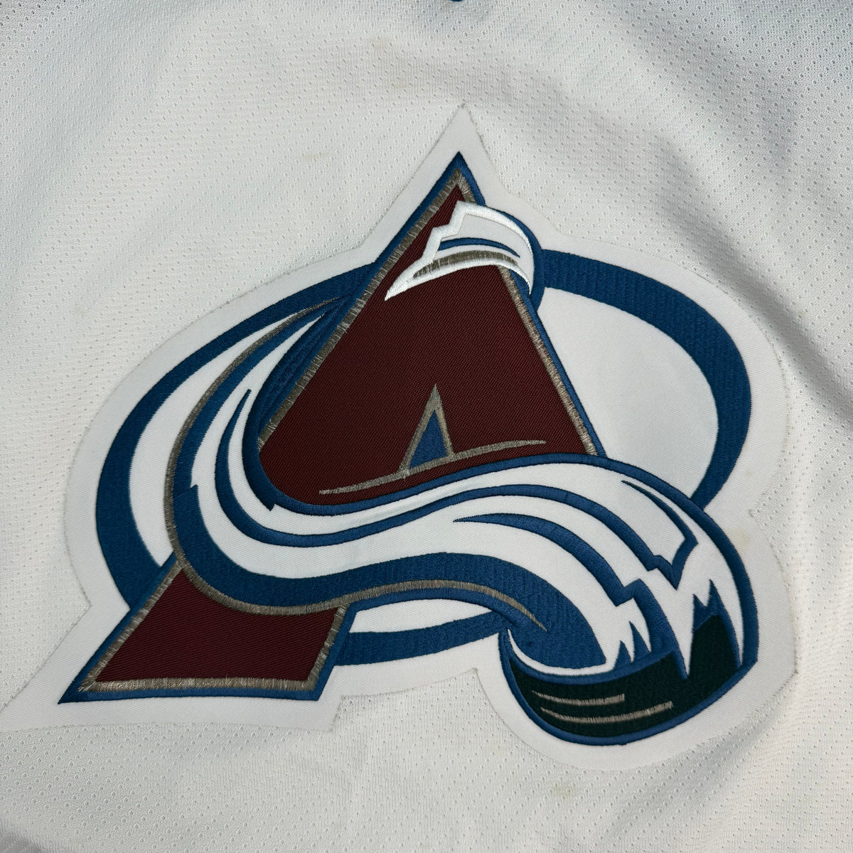 Vintage Colorado Avalanche CCM Jersey White