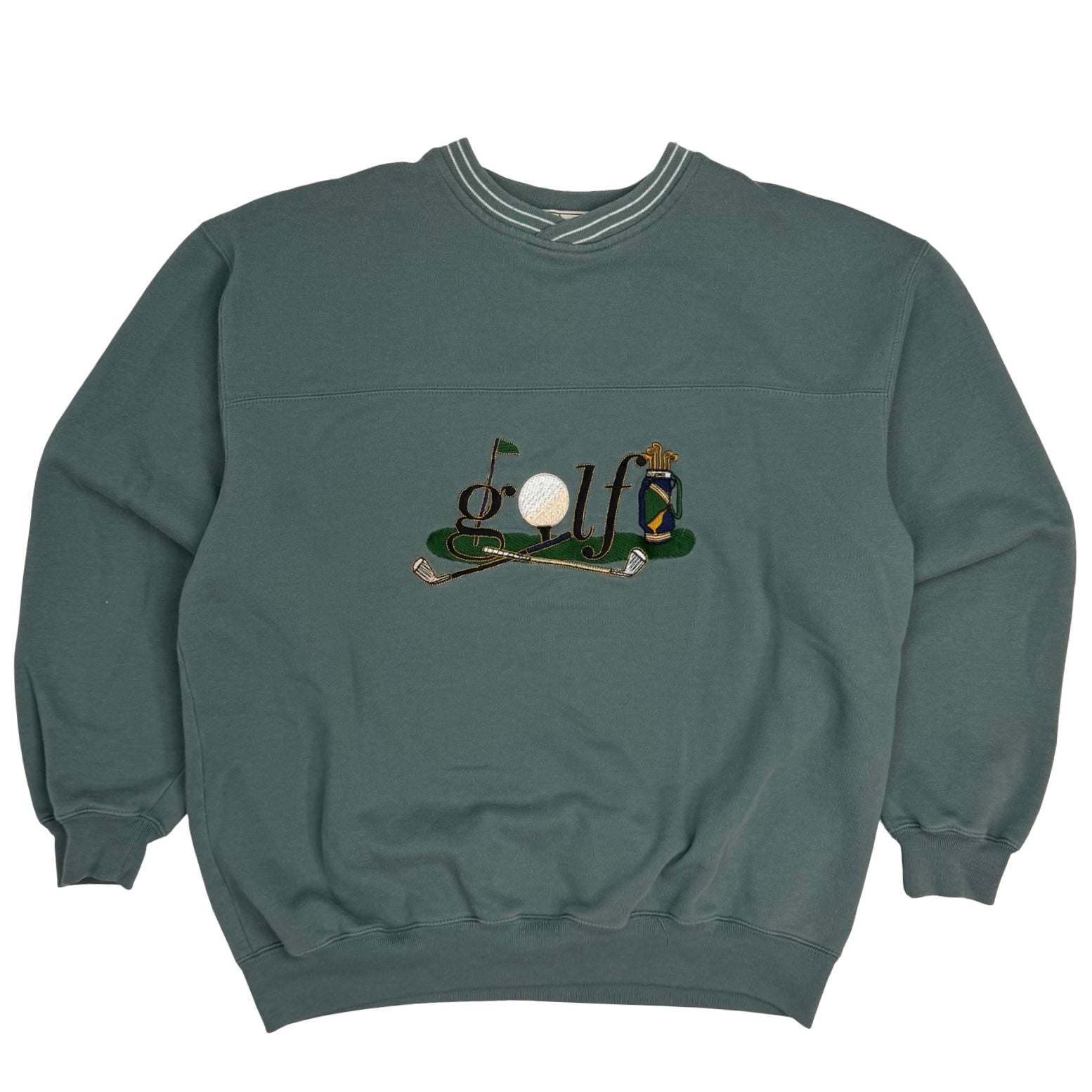 Vintage John Ashford Golf Embroidered Crewneck