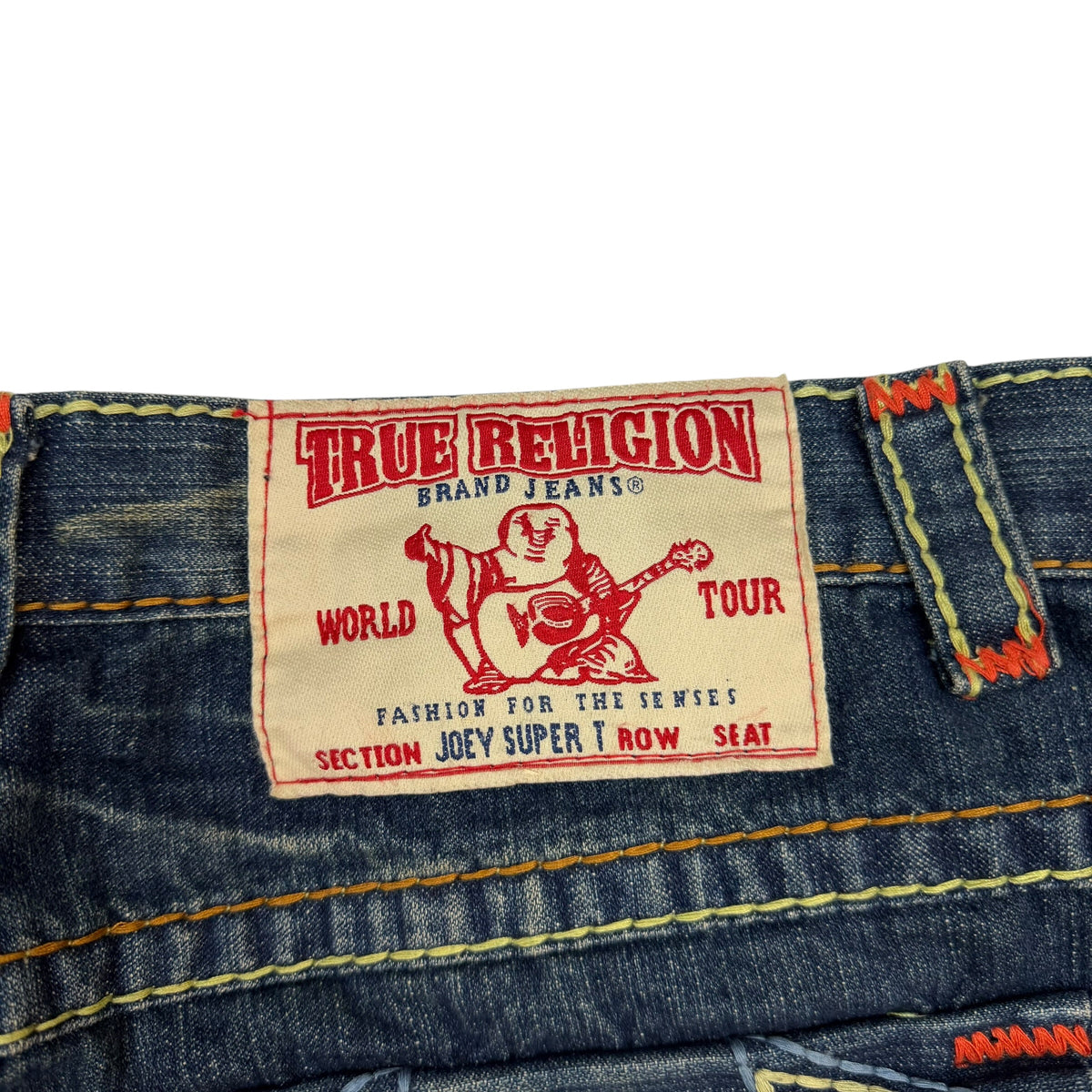 Vintage True Religion Flared Jeans Blue