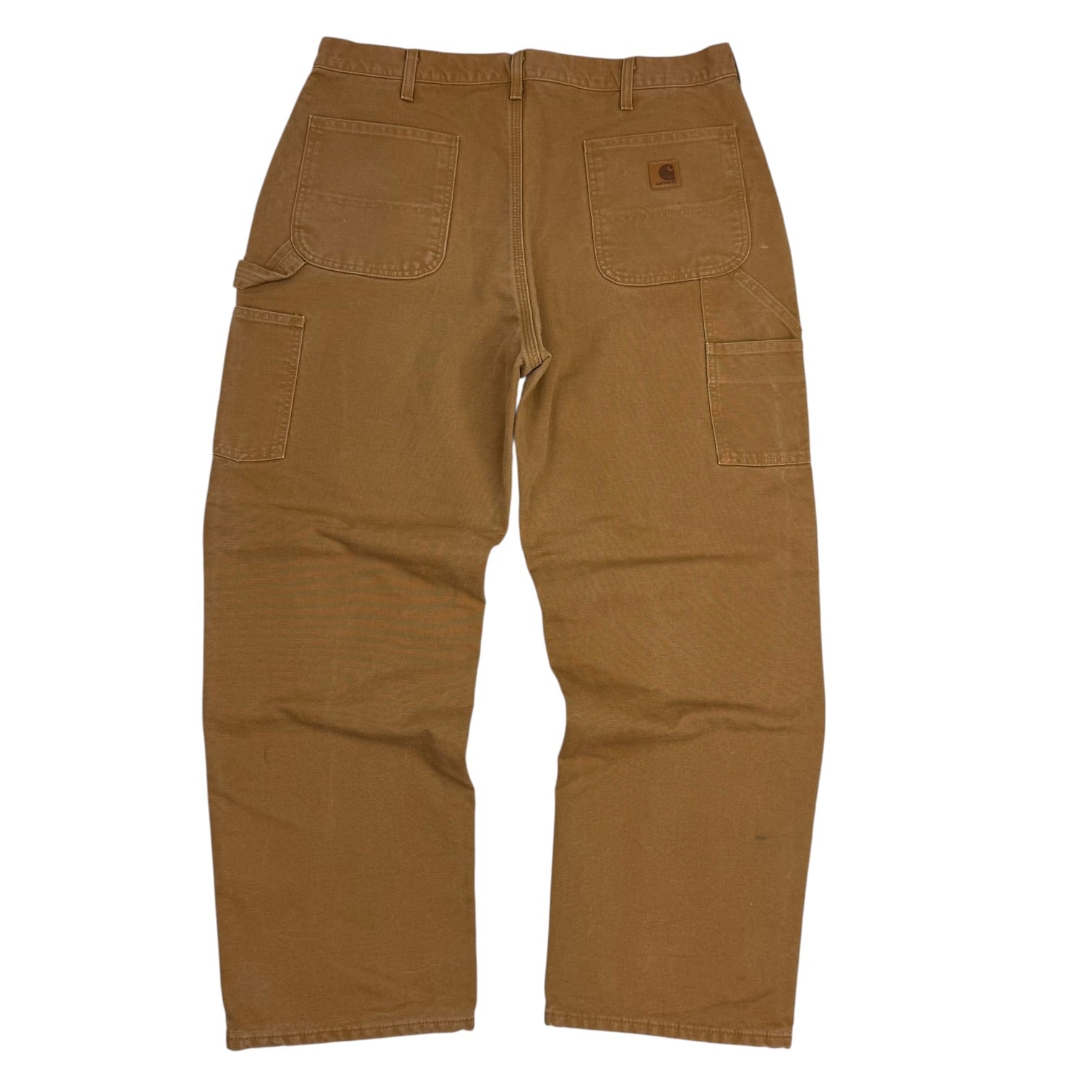 Vintage Carhartt Dungaree Blanket Lined Pants Tan