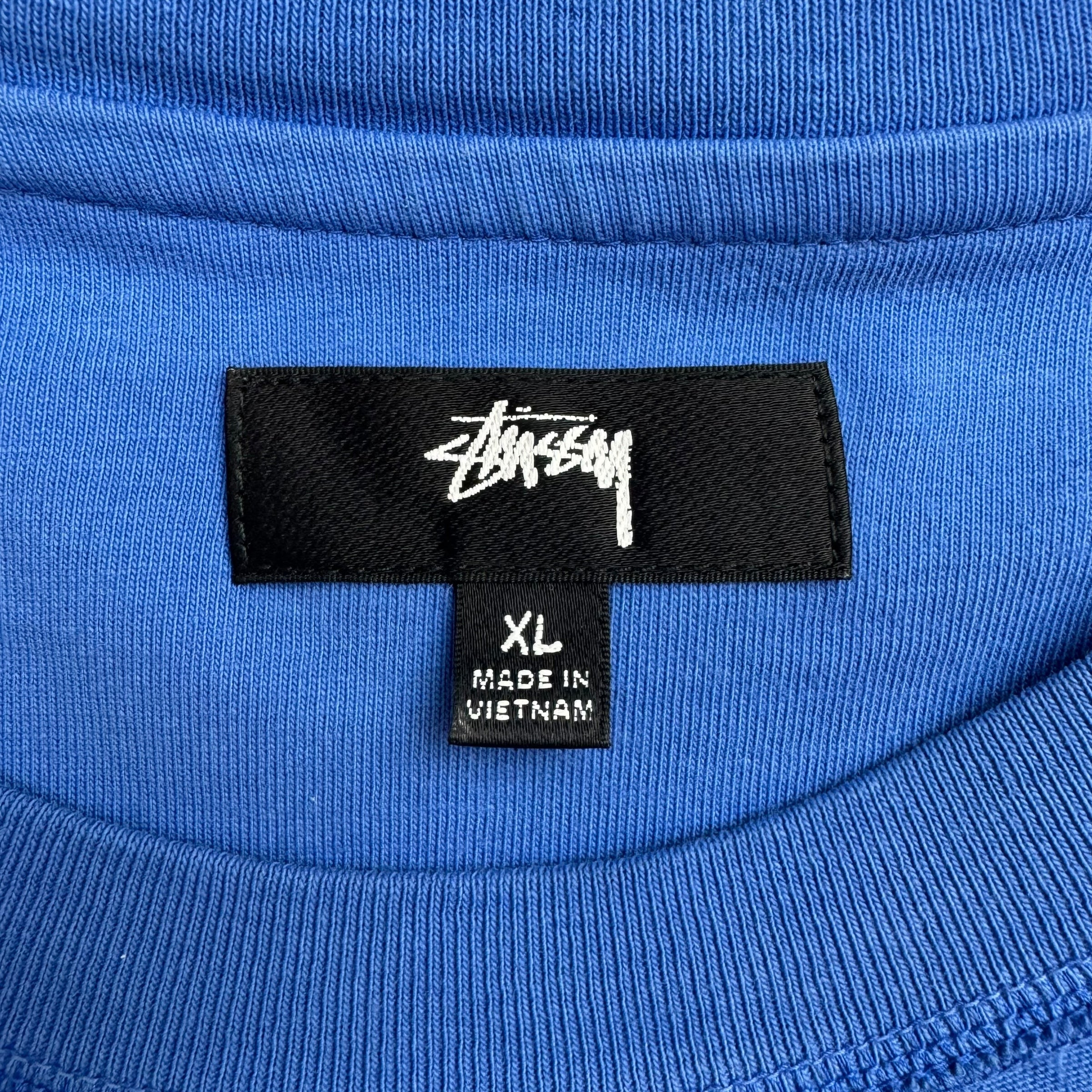 Stussy Lazy Tee Blue