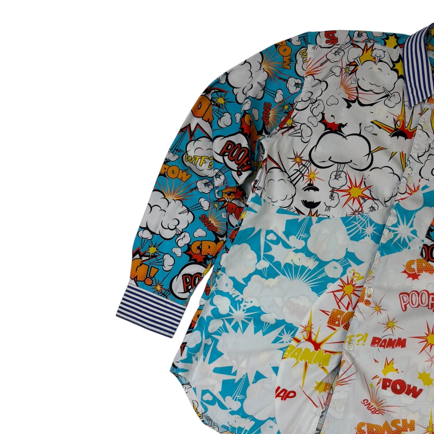 Comme des Garçons 2019 A/W Comic Print Button-Up