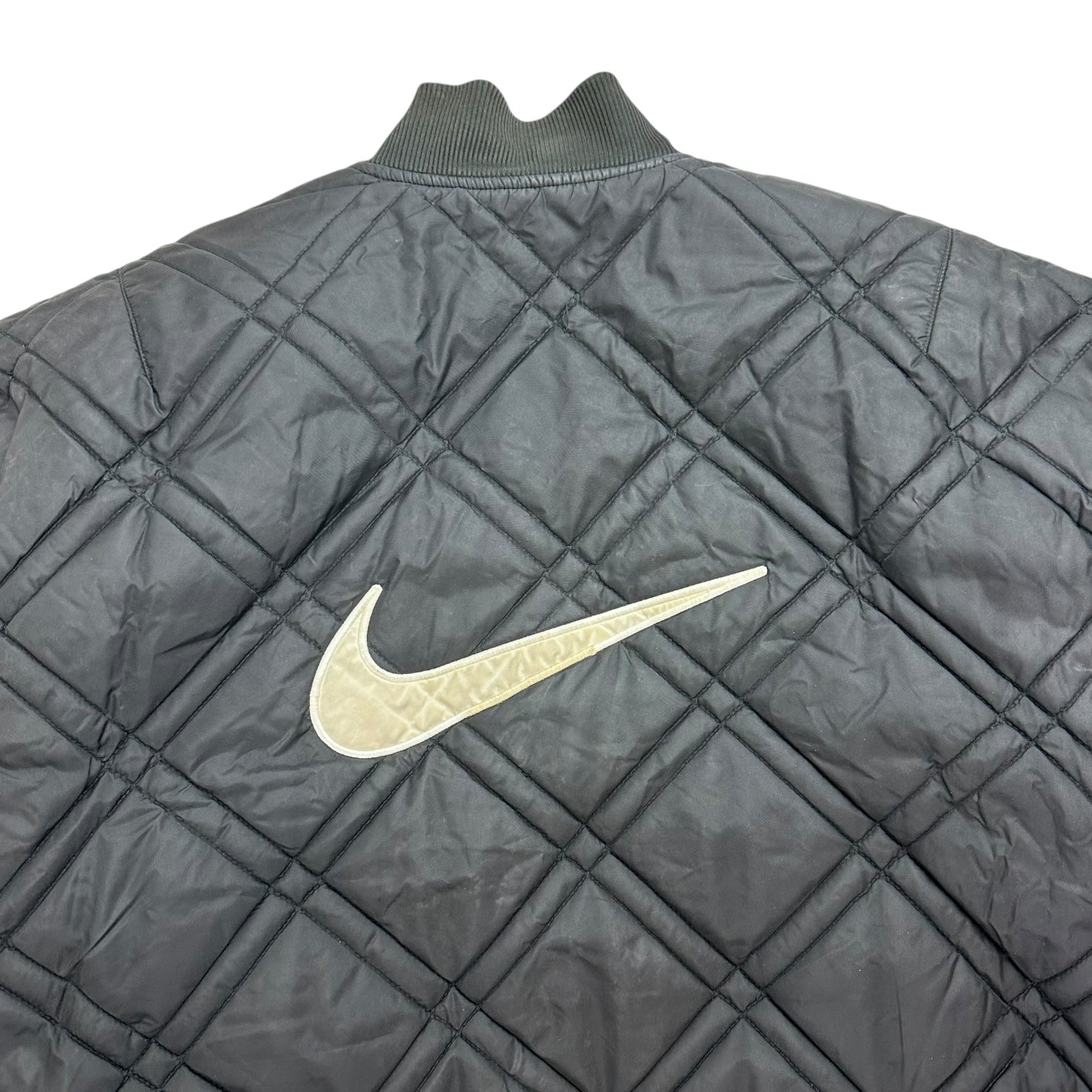 Vintage Nike Reversible Bomber Jacket Black