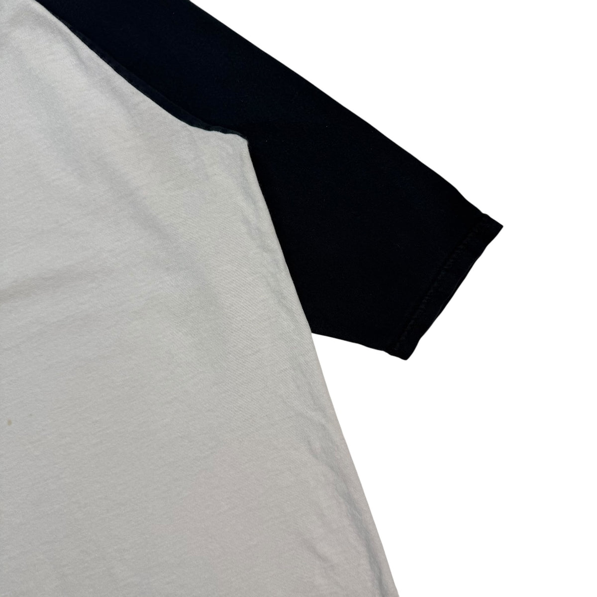 2008 AC/DC Hells Bells Raglan Tee White/Black