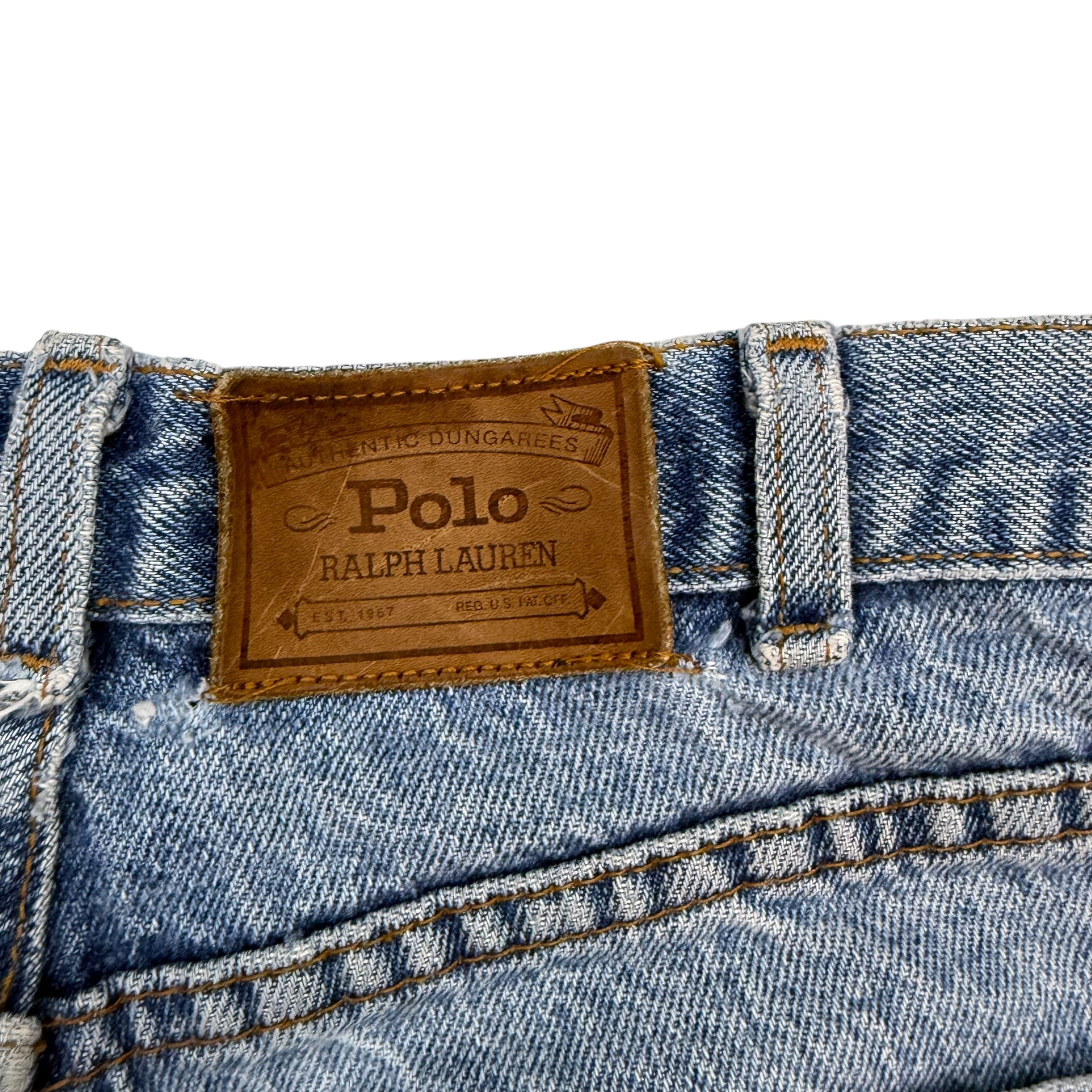 Vintage Polo Ralph Lauren Denim Pants Light Wash