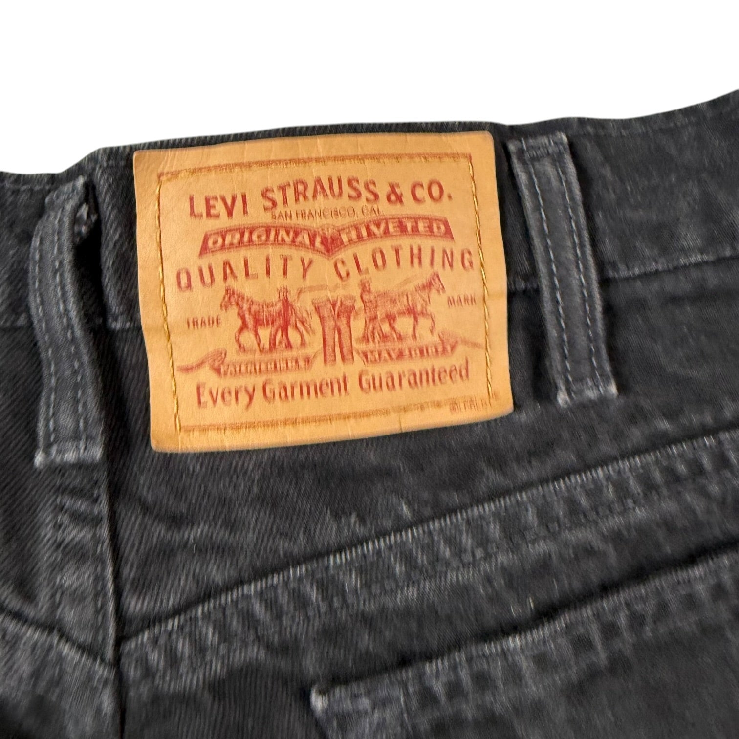 Vintage Levi’s 535 Denim Pants Black