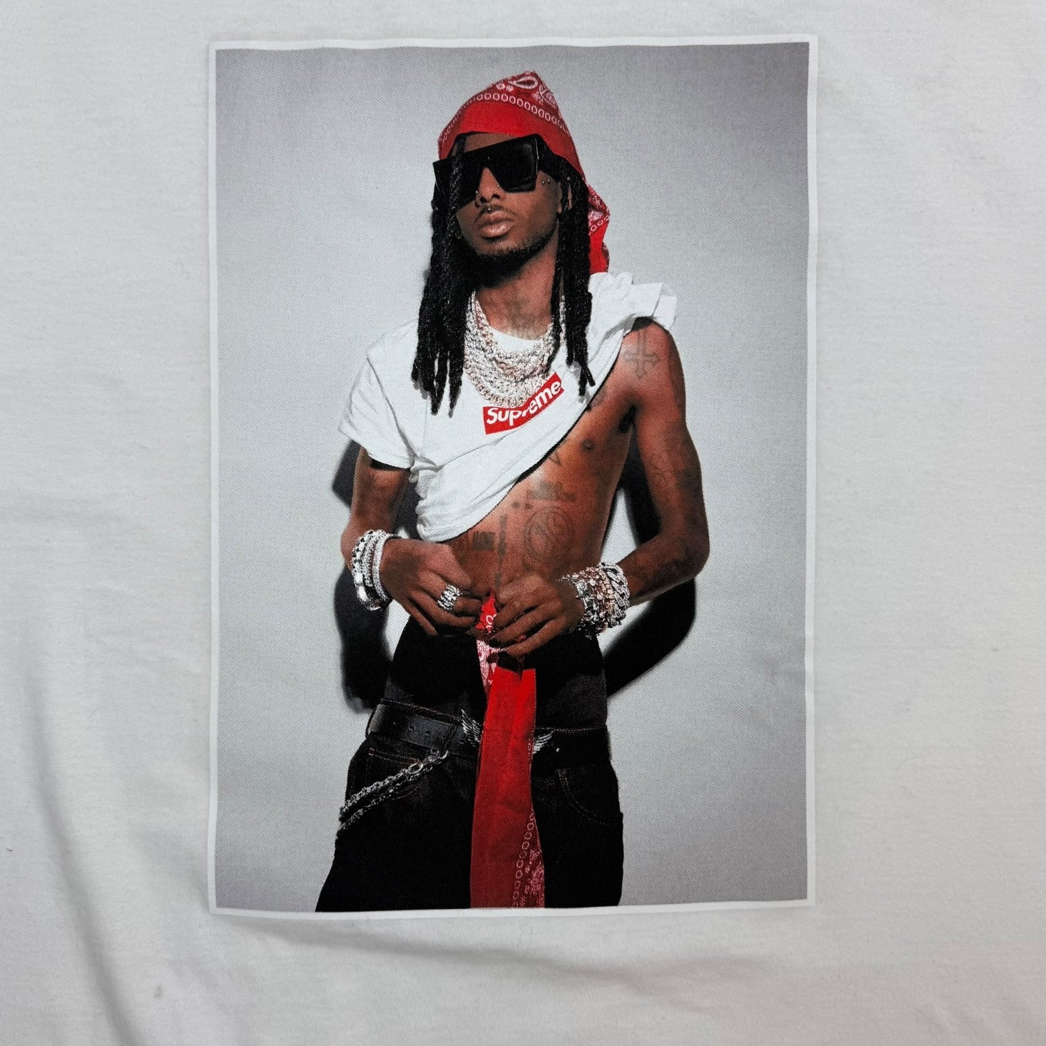 Supreme Playboi Carti Tee White