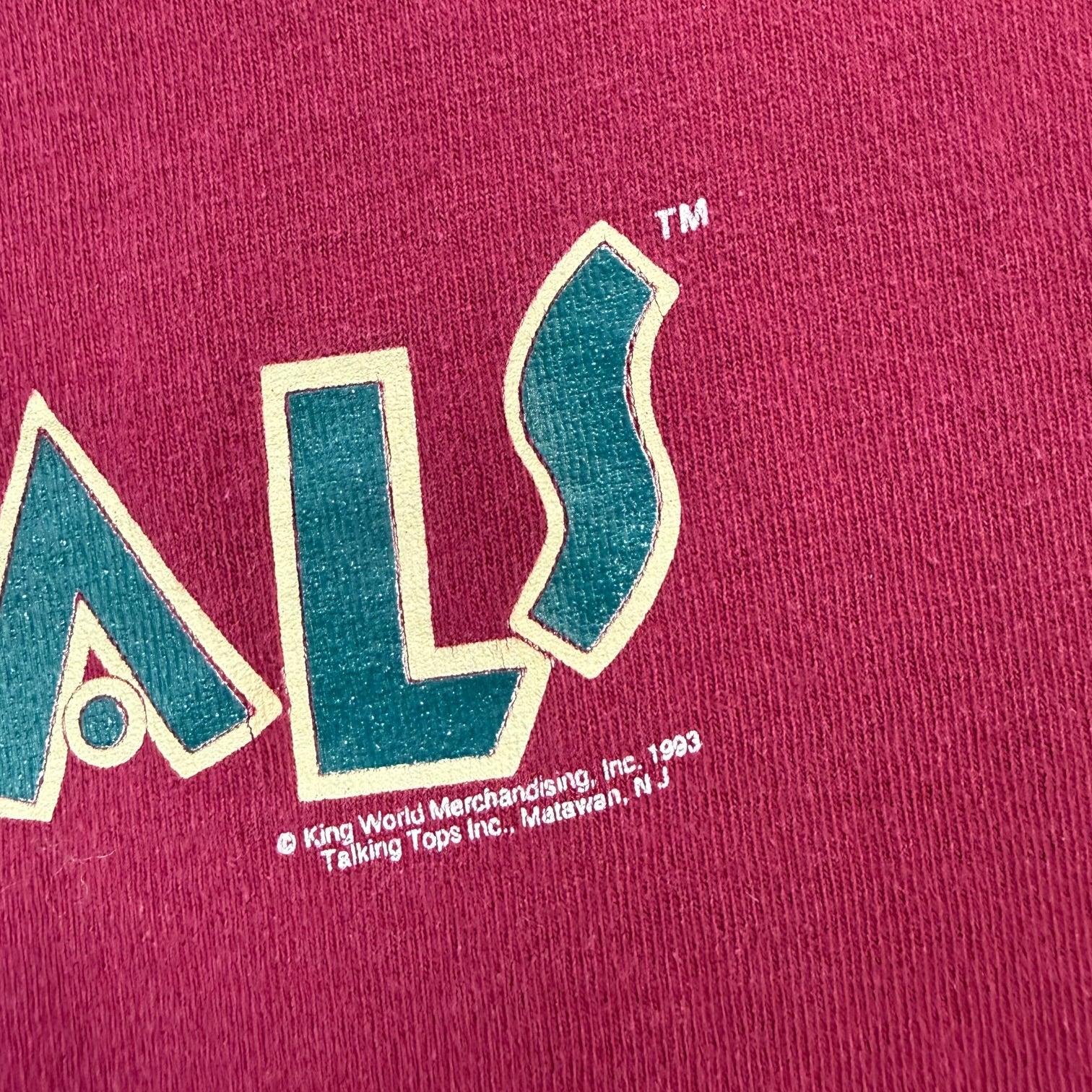 1993 The Little Rascals Tee Maroon