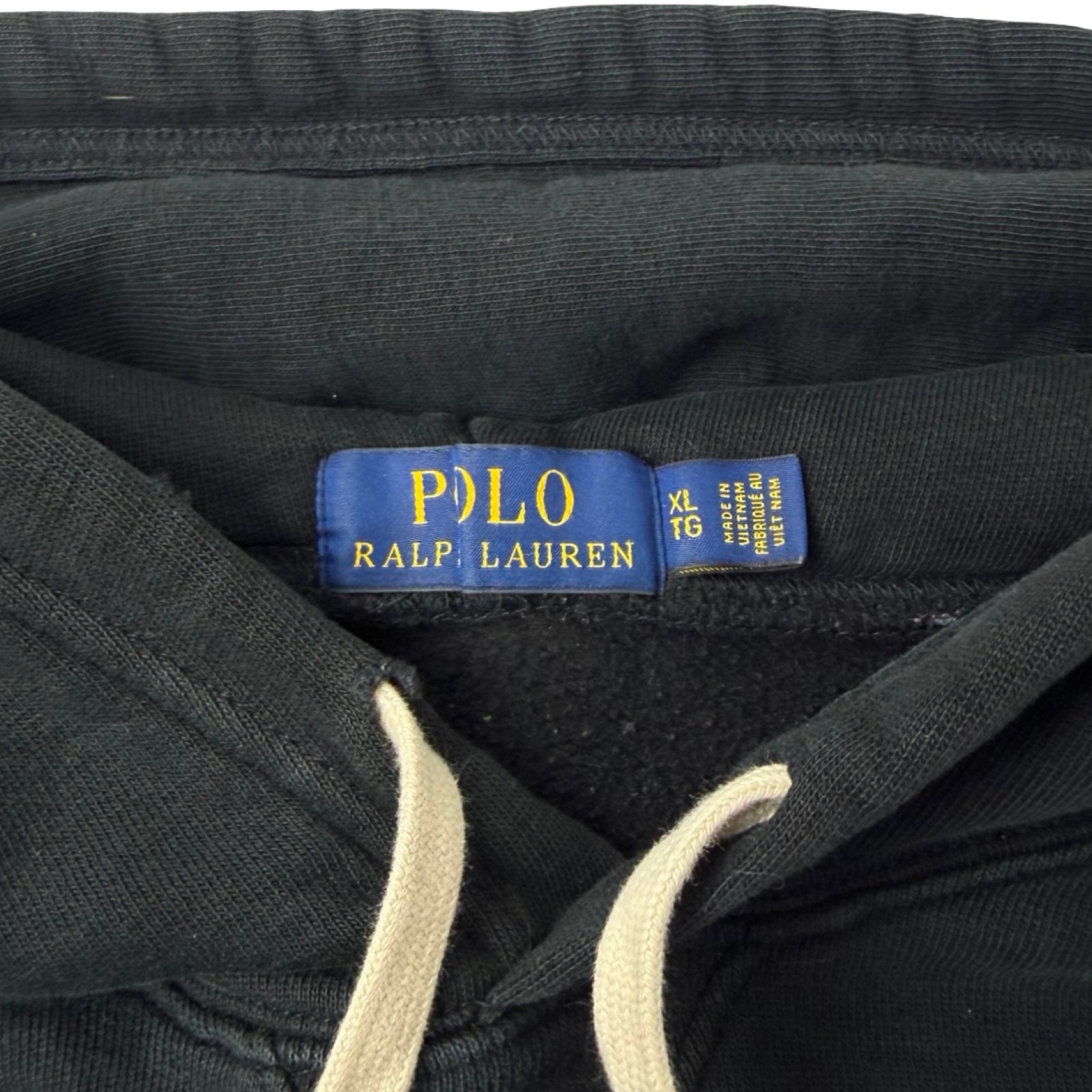 Polo Ralph Lauren Spellout Hooded Sweater Black