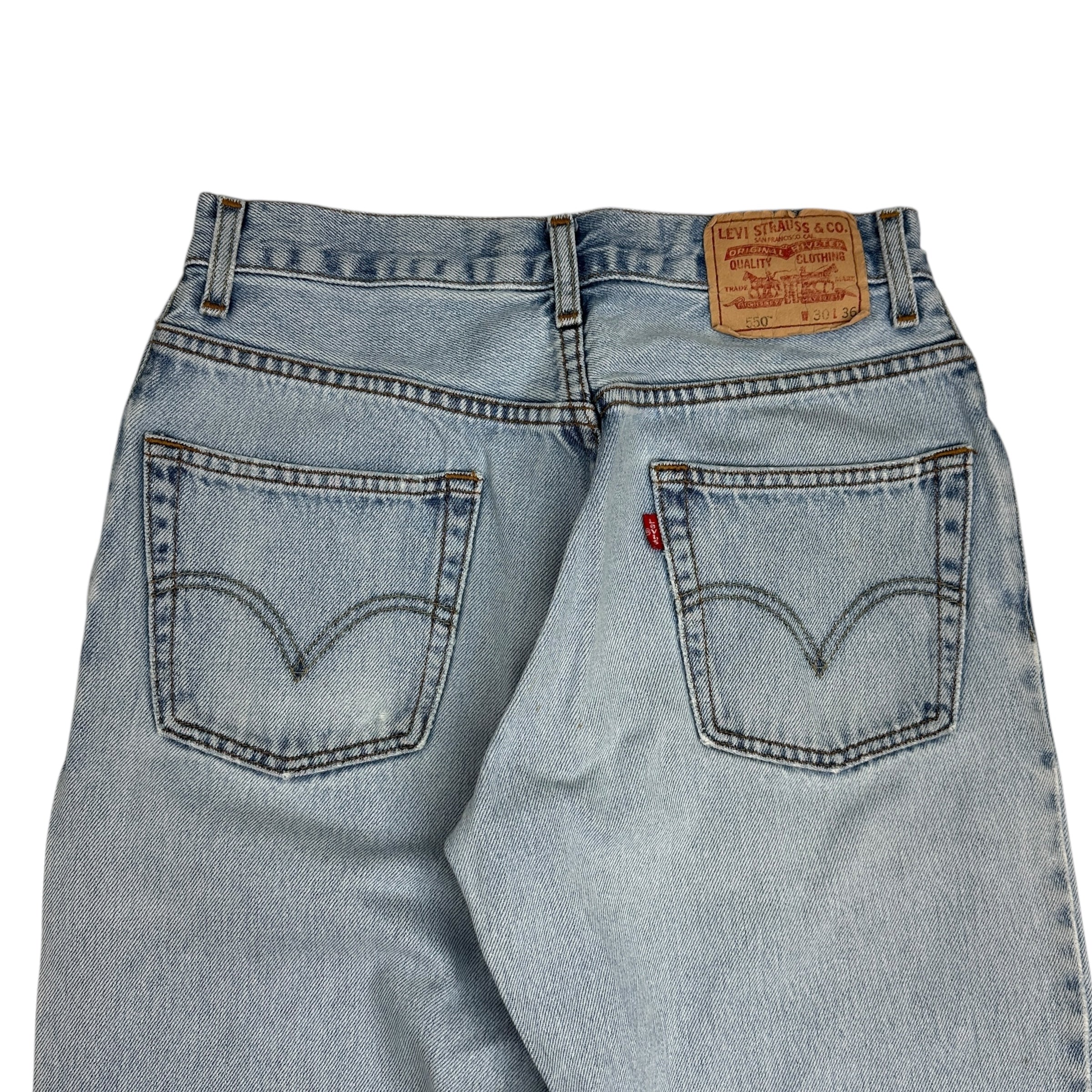 Vintage Levis 550 Denim Light Wash