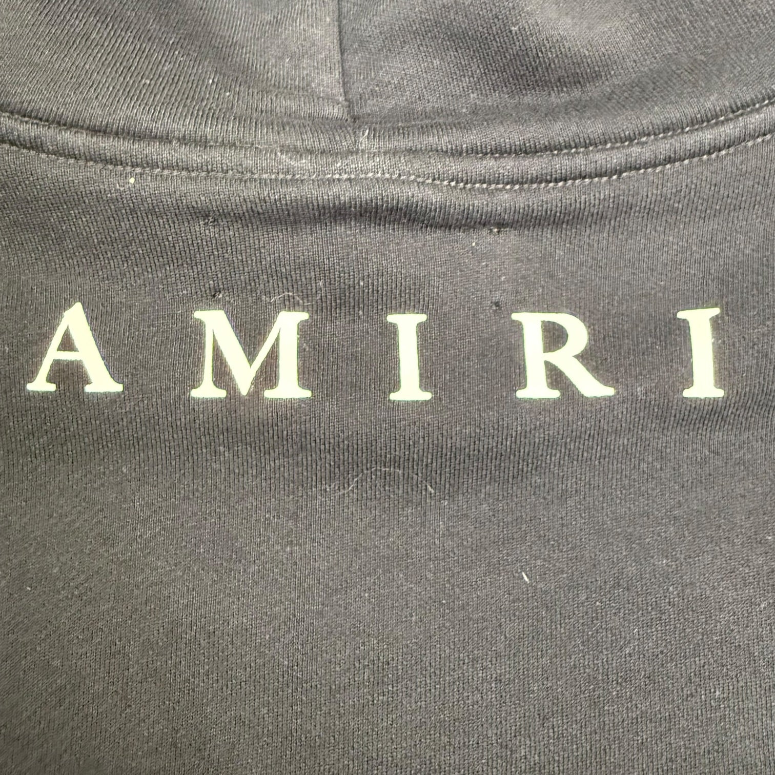 Amiri MA Bar Hoodie Black