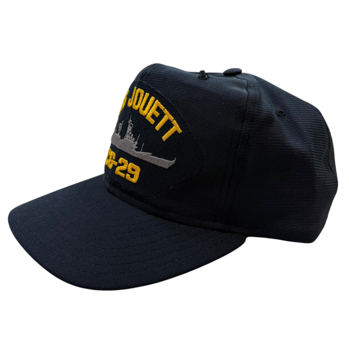 Vintage USS Jouette CG-29 Snapback Black