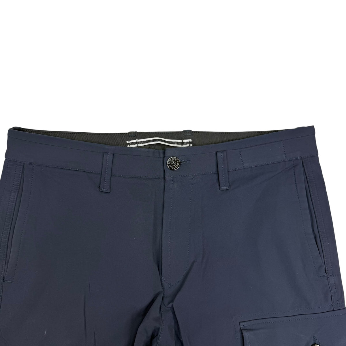 Stone Island Patch Cargo Pants Navy Blue