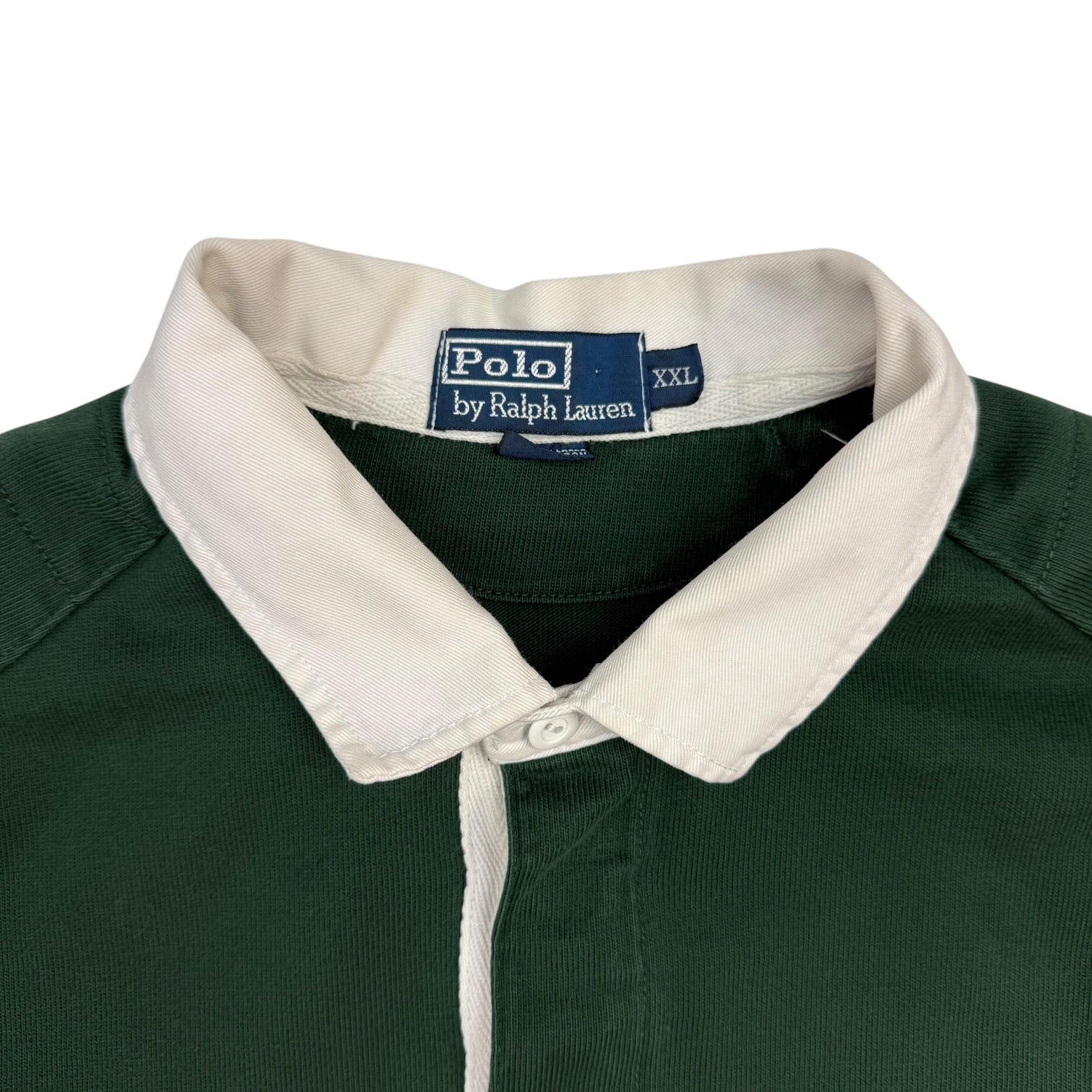 Vintage Polo Ralph Lauren L/S Rugby Polo Green